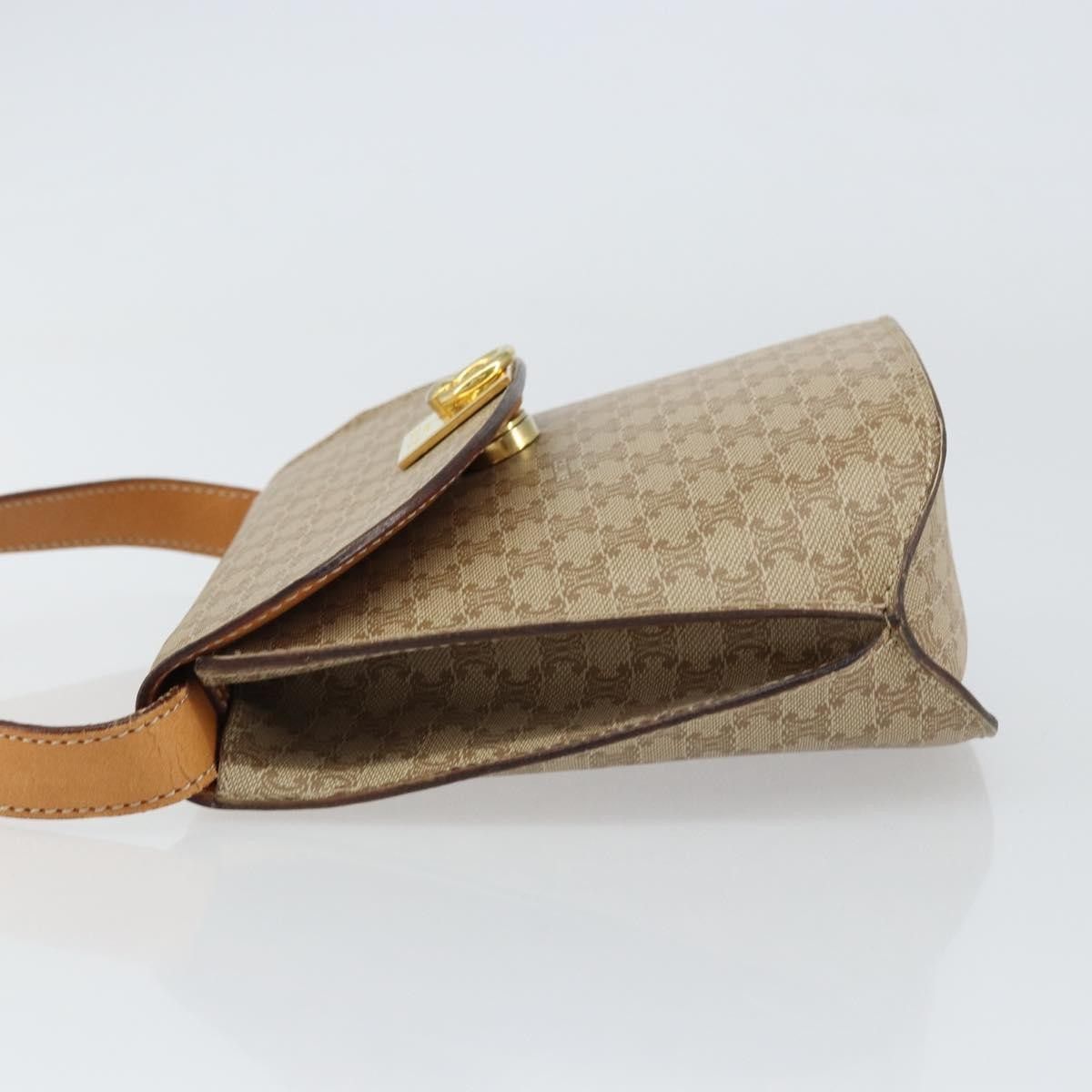 Celine Celine Vintage Macadam Shoulder Bag Canvas Size ONE SIZE - 4 Thumbnail