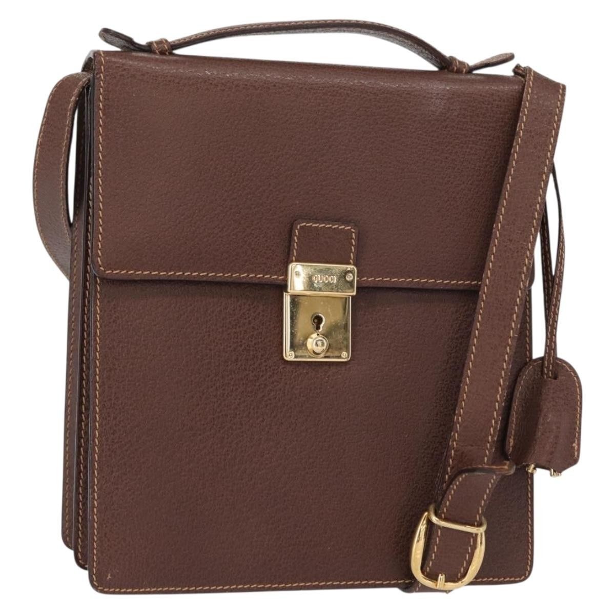 Gucci Gucci Vintage Shoulder Bag Leather Size ONE SIZE - 17 Thumbnail