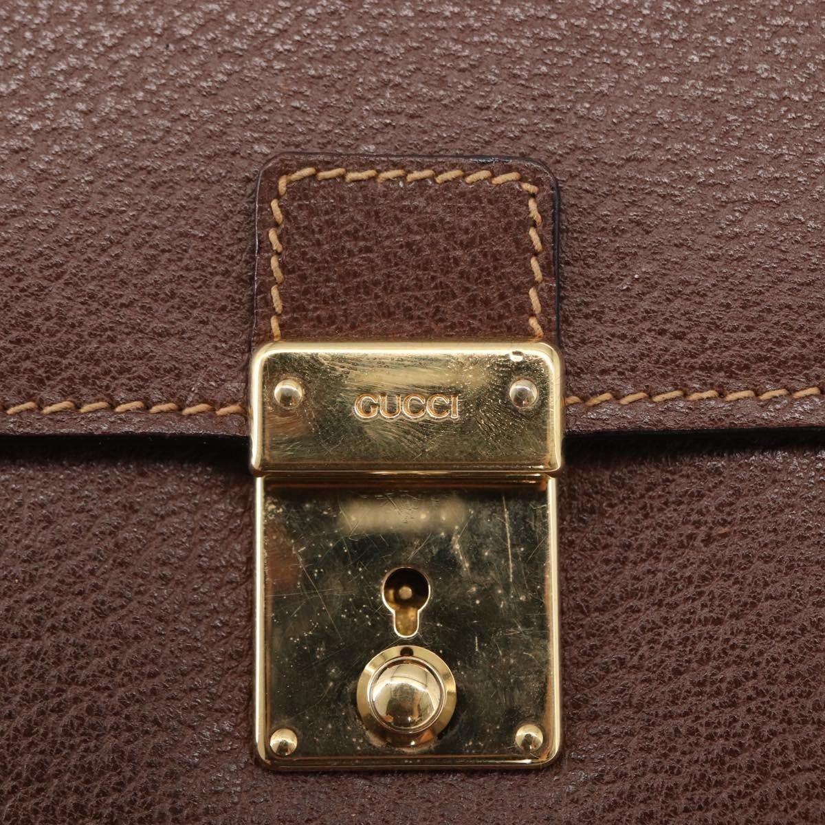 Gucci Gucci Vintage Shoulder Bag Leather Size ONE SIZE - 11 Thumbnail
