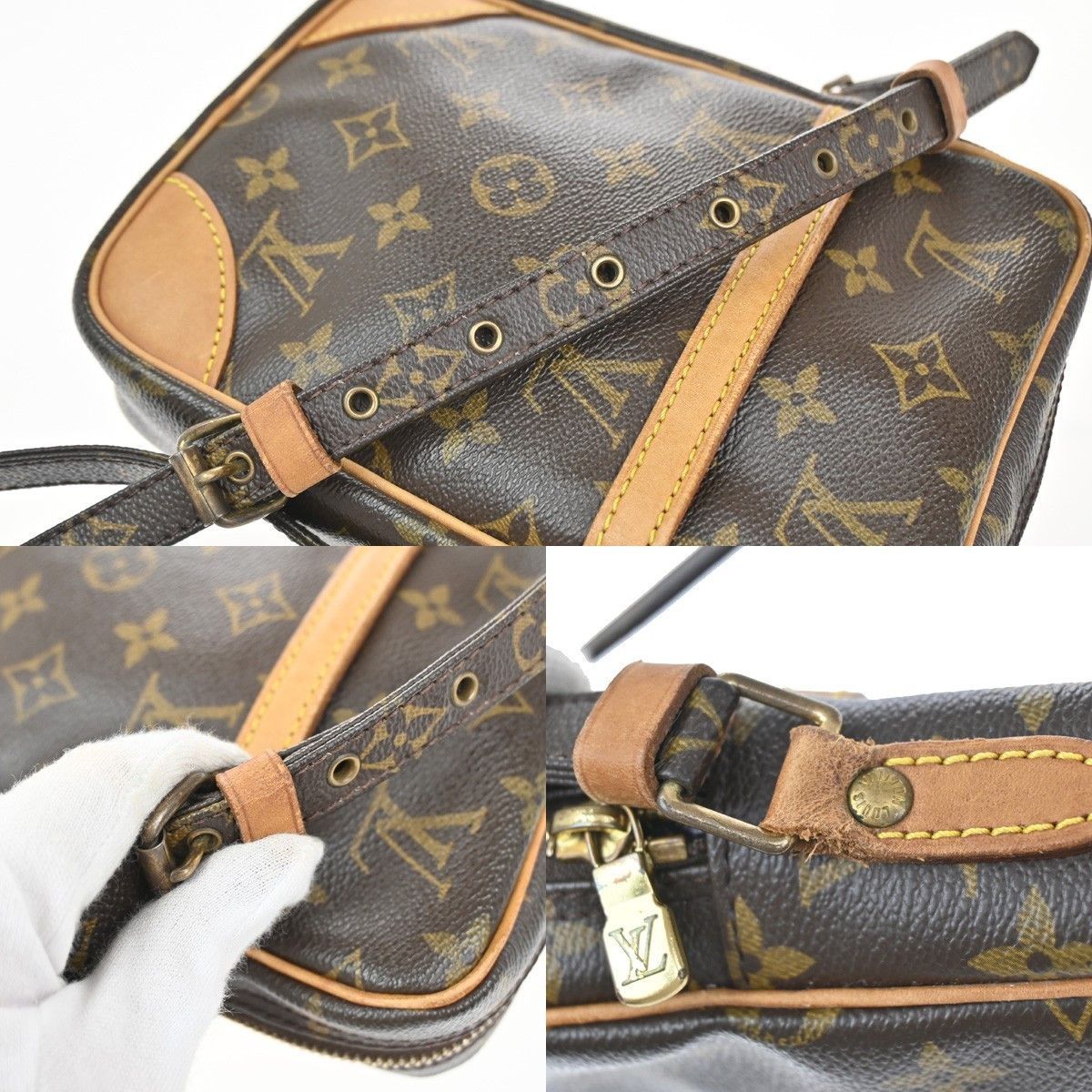 Louis Vuitton Louis Vuitton Danube Handbag Monogram Canvas Size ONE SIZE - 11 Thumbnail