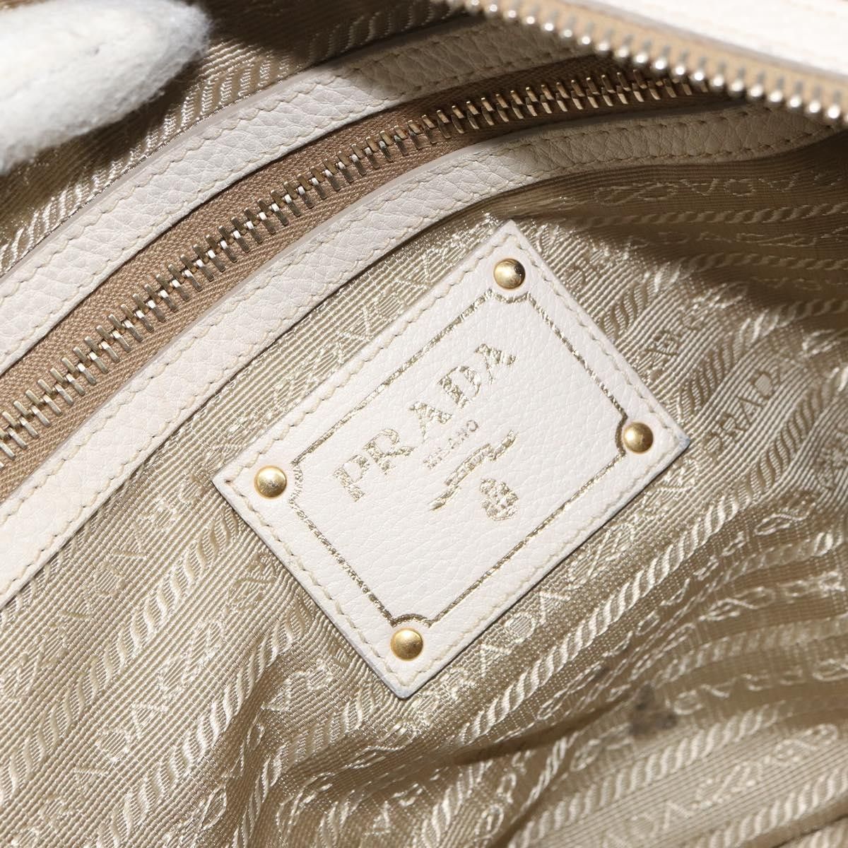 Prada Prada Logo Bauletto Bag Canvas Size ONE SIZE - 7 Thumbnail