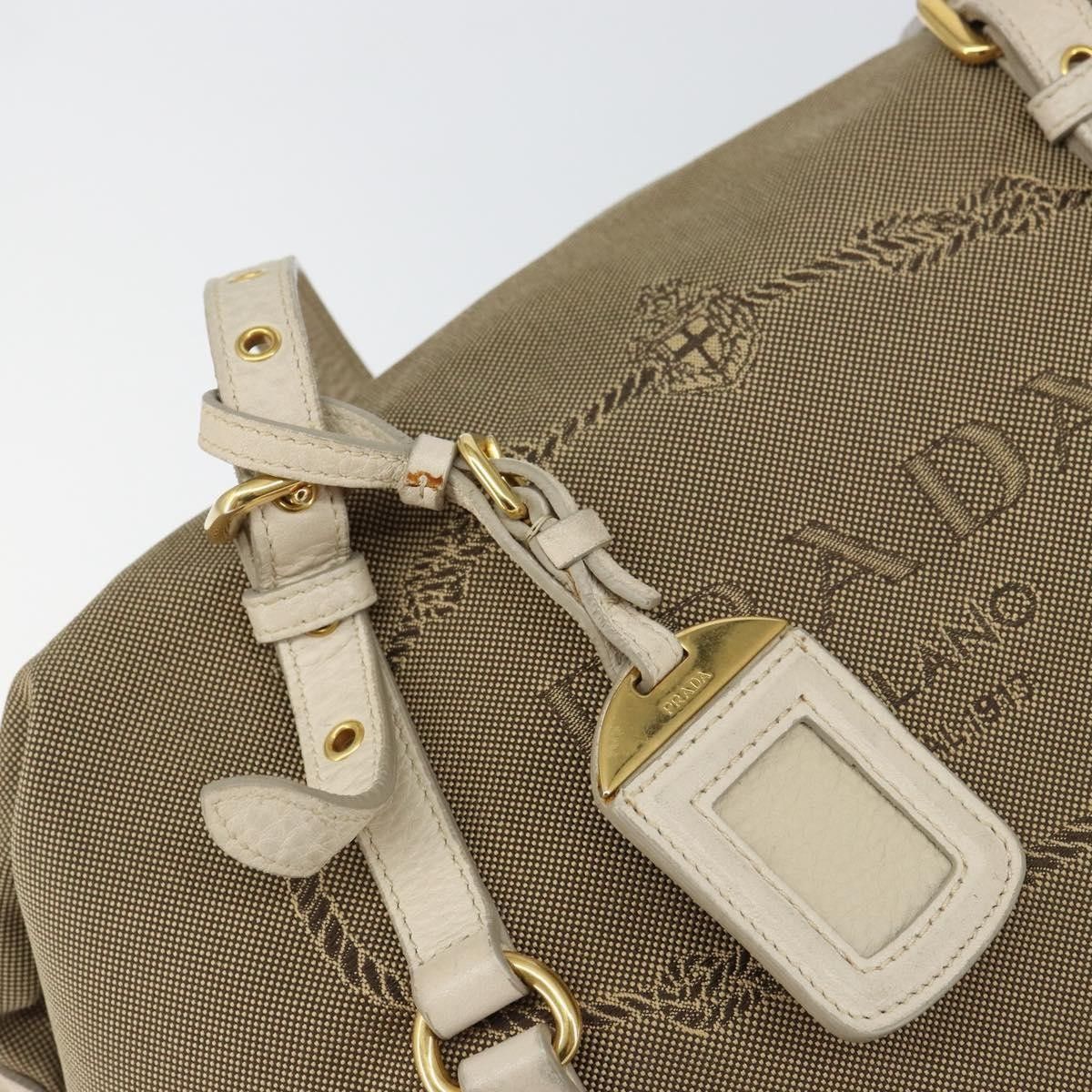 Prada Prada Logo Bauletto Bag Canvas Size ONE SIZE - 19 Thumbnail