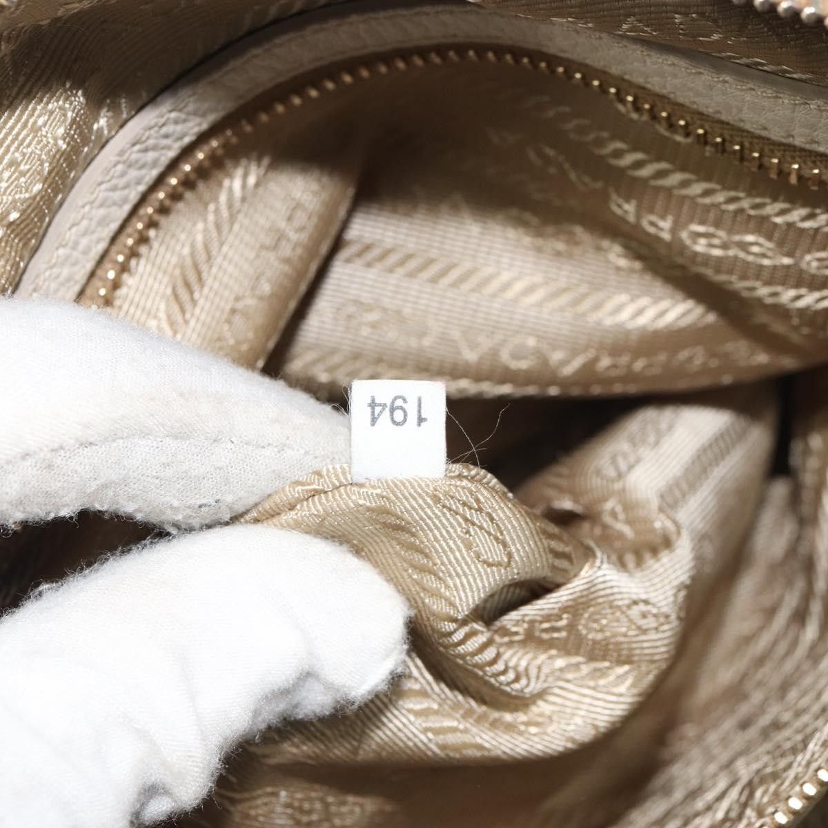 Prada Prada Logo Bauletto Bag Canvas Size ONE SIZE - 6 Thumbnail