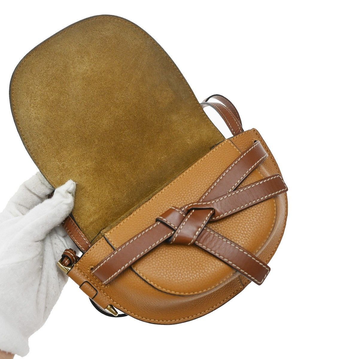 Loewe Loewe Gate Shoulder Bag Leather Size ONE SIZE - 15 Thumbnail