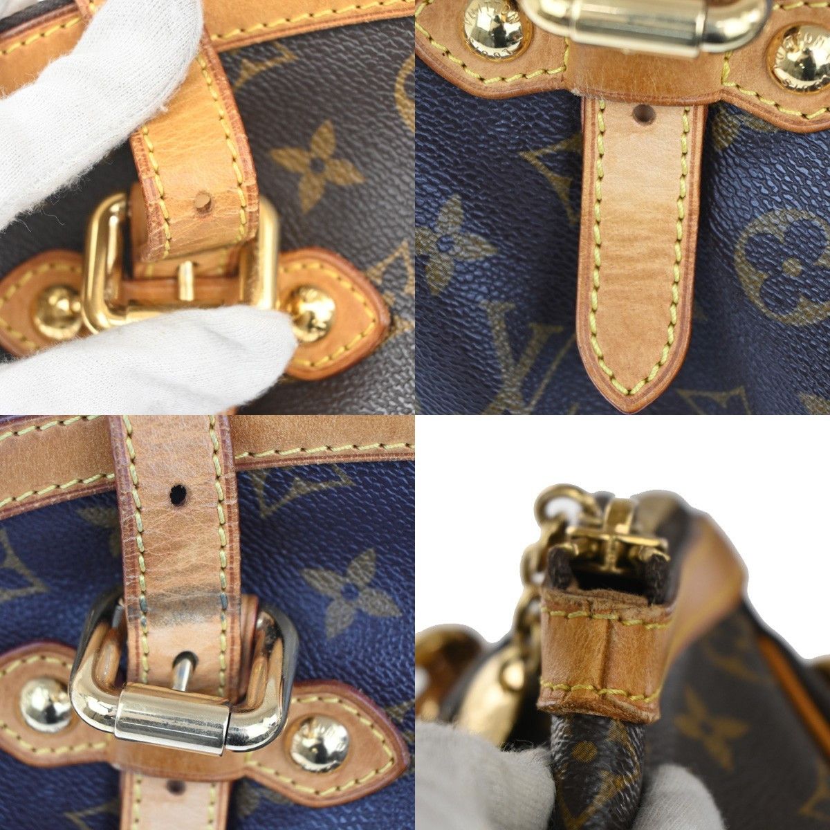Louis Vuitton Louis Vuitton Tivoli Handbag Monogram Canvas Size ONE SIZE - 11 Thumbnail