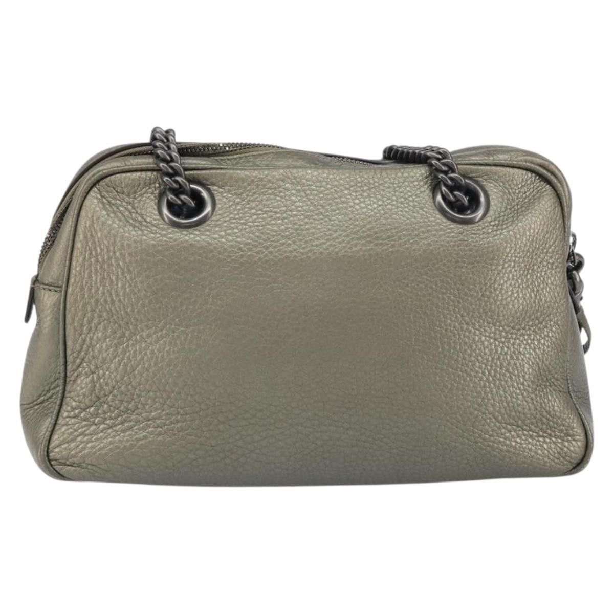 Gucci Gucci Soho Chain Zip Shoulder Bag Leather Size ONE SIZE - 2 Thumbnail