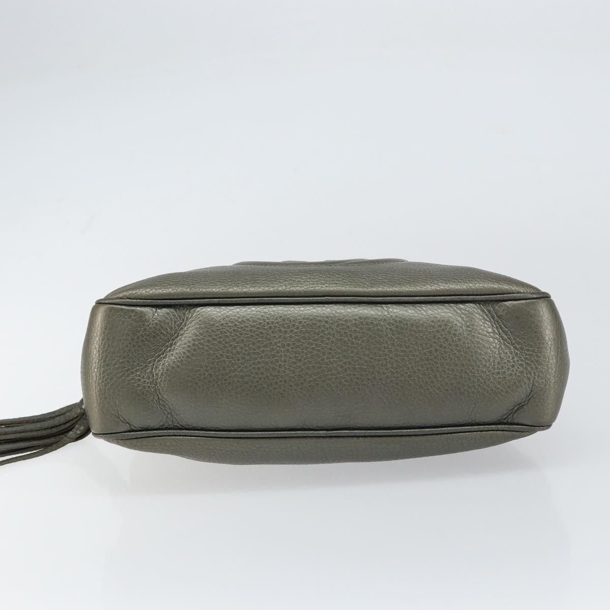 Gucci Gucci Soho Chain Zip Shoulder Bag Leather Size ONE SIZE - 18 Thumbnail