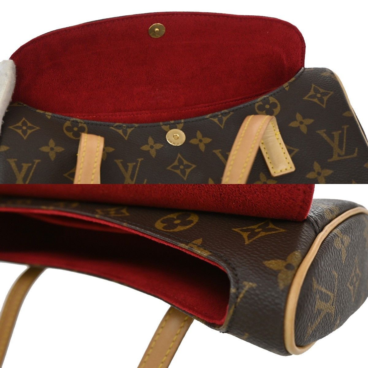 Louis Vuitton Louis Vuitton Sonatine Handbag Monogram Canvas Size ONE SIZE - 10 Thumbnail