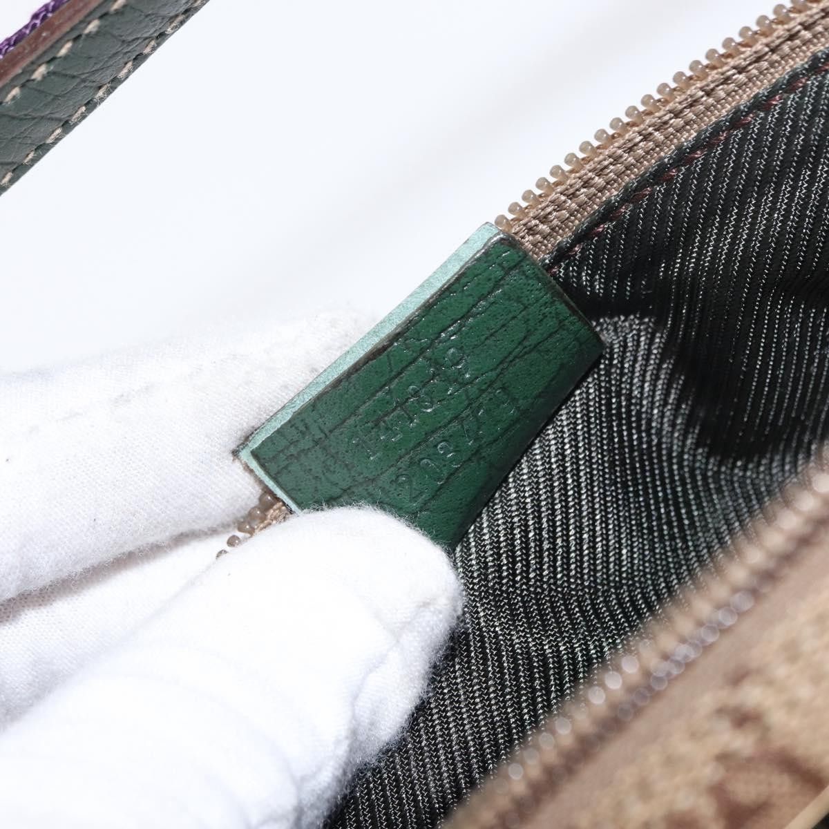 Gucci Gucci Vintage Boat Pochette GG Canvas Size ONE SIZE - 7 Thumbnail