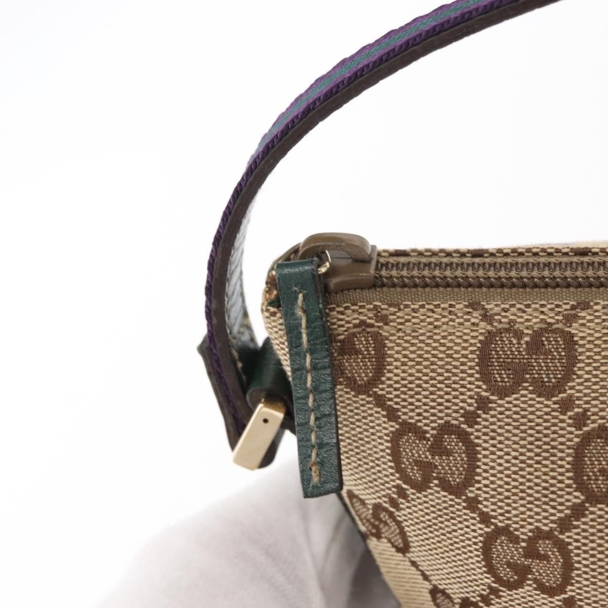 Gucci Gucci Vintage Boat Pochette GG Canvas Size ONE SIZE - 20 Thumbnail