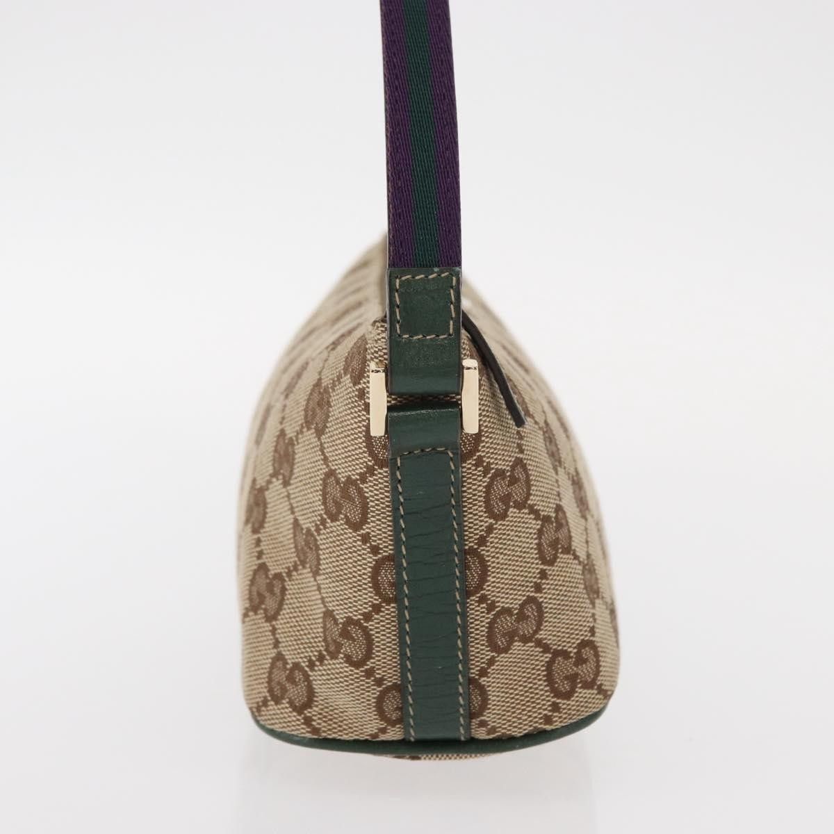 Gucci Gucci Vintage Boat Pochette GG Canvas Size ONE SIZE - 4 Thumbnail