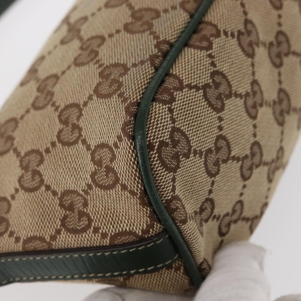 Gucci Gucci Vintage Boat Pochette GG Canvas Size ONE SIZE - 10 Thumbnail