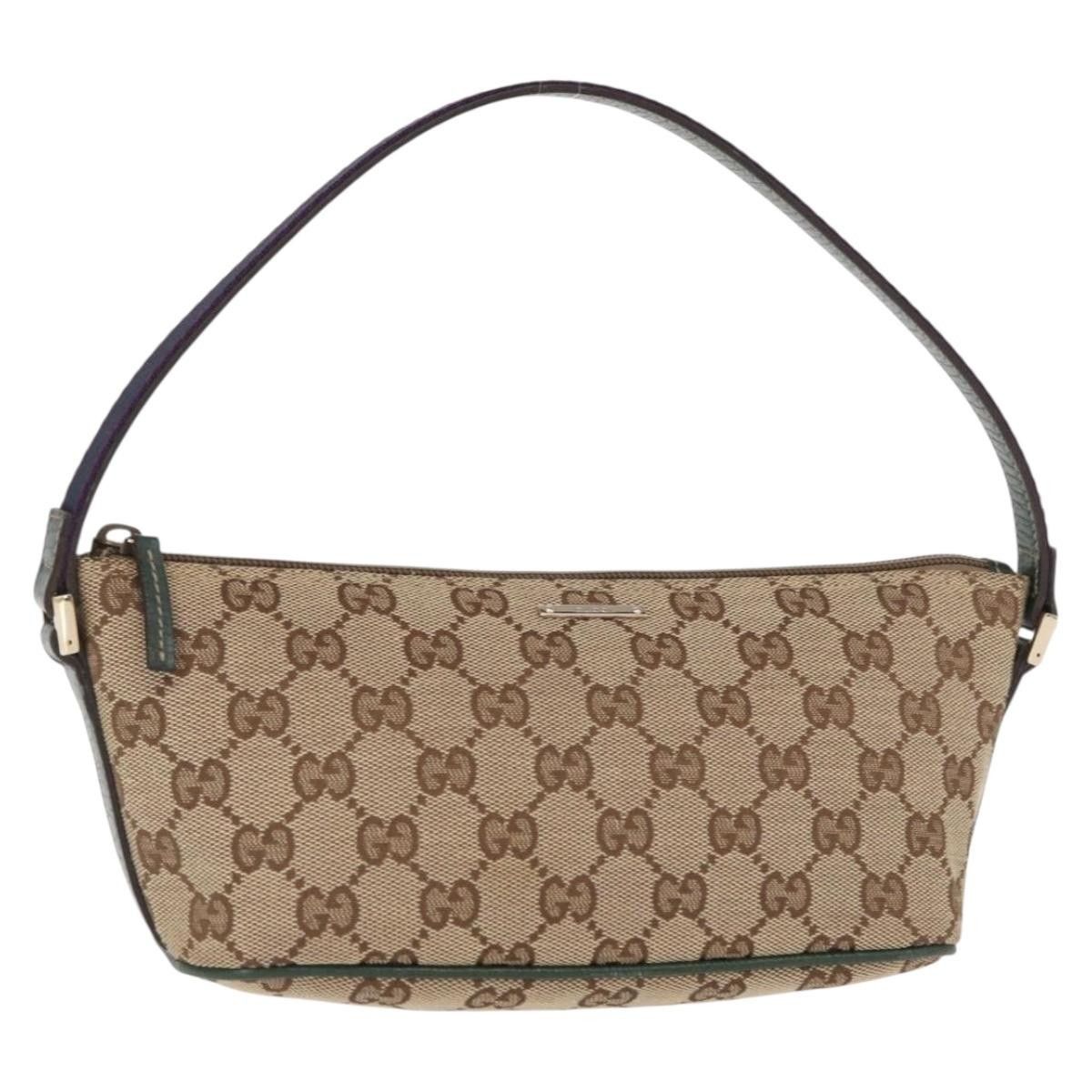 Gucci Gucci Vintage Boat Pochette GG Canvas Size ONE SIZE - 18 Thumbnail