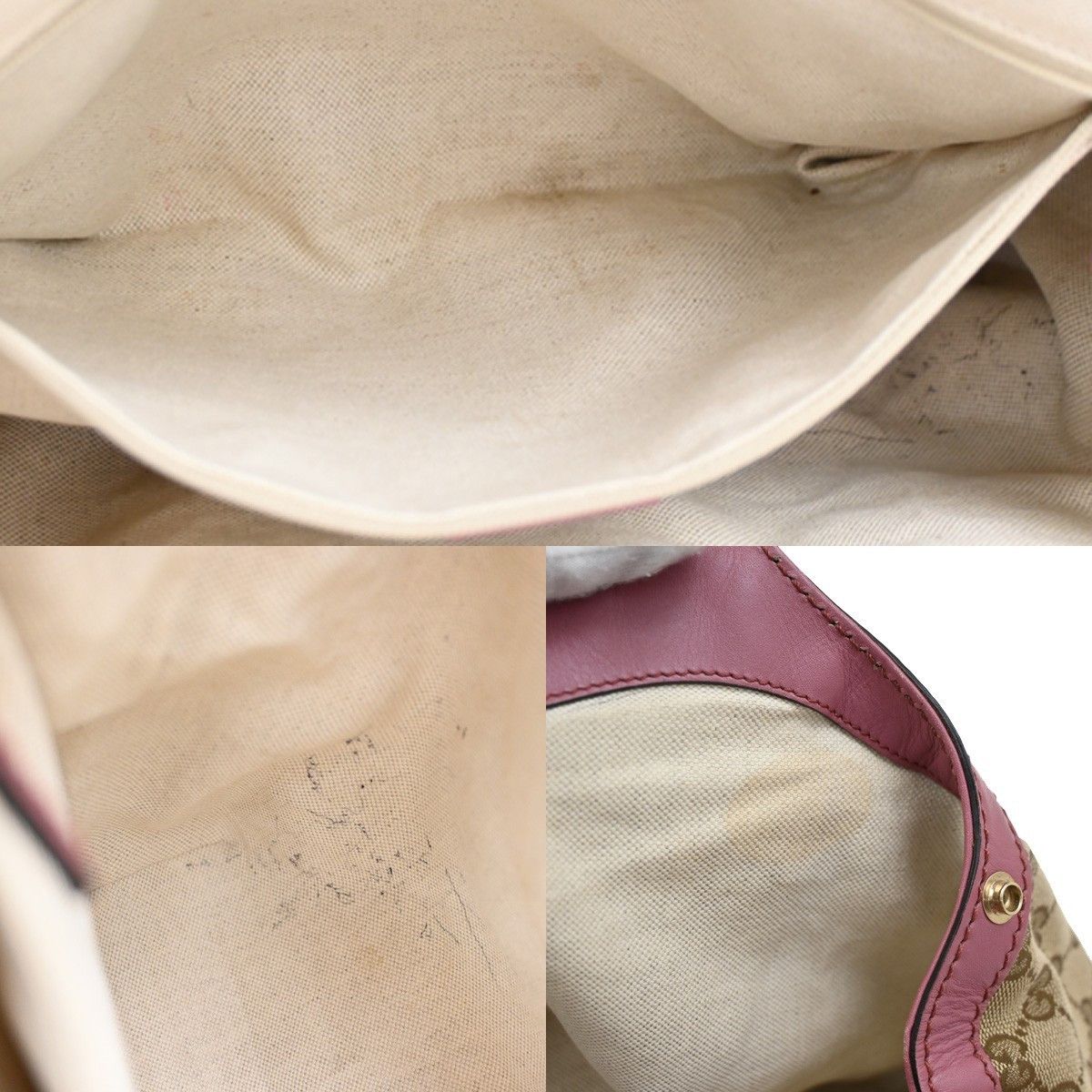 Gucci Gucci Sukey Tote GG Canvas Size ONE SIZE - 14 Thumbnail