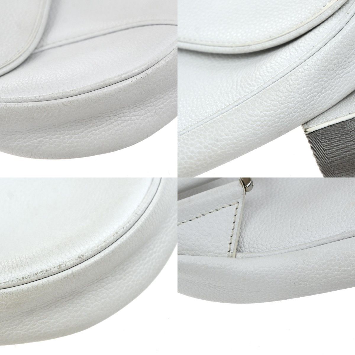 Dior Christian Dior Saddle Crossbody Bag Leather Size ONE SIZE - 9 Thumbnail