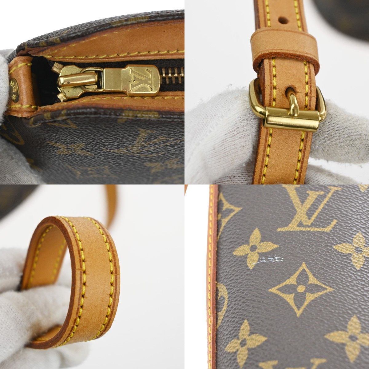 Louis Vuitton Louis Vuitton Drouot Handbag Monogram Canvas Size ONE SIZE - 10 Thumbnail