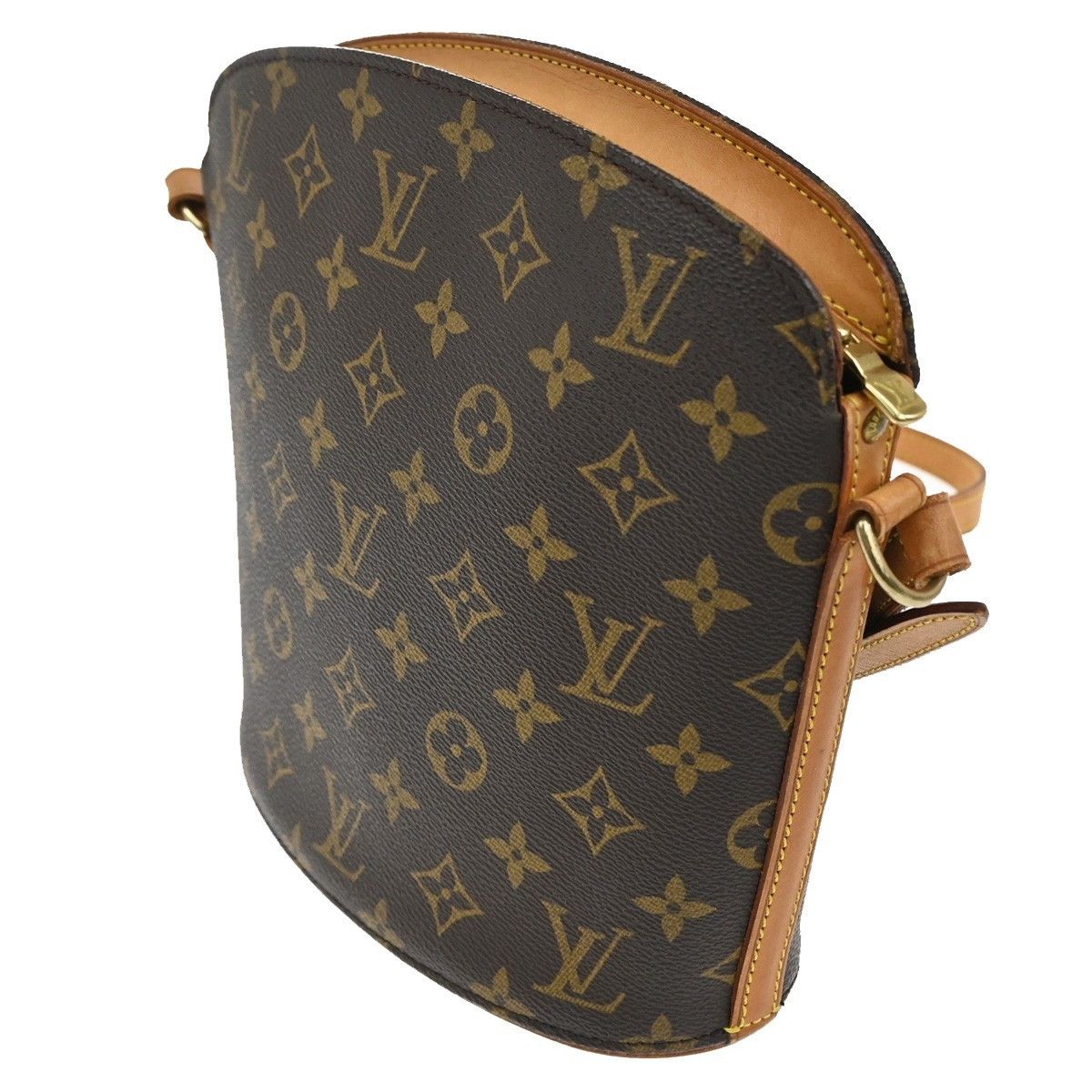 Louis Vuitton Louis Vuitton Drouot Handbag Monogram Canvas Size ONE SIZE - 4 Thumbnail