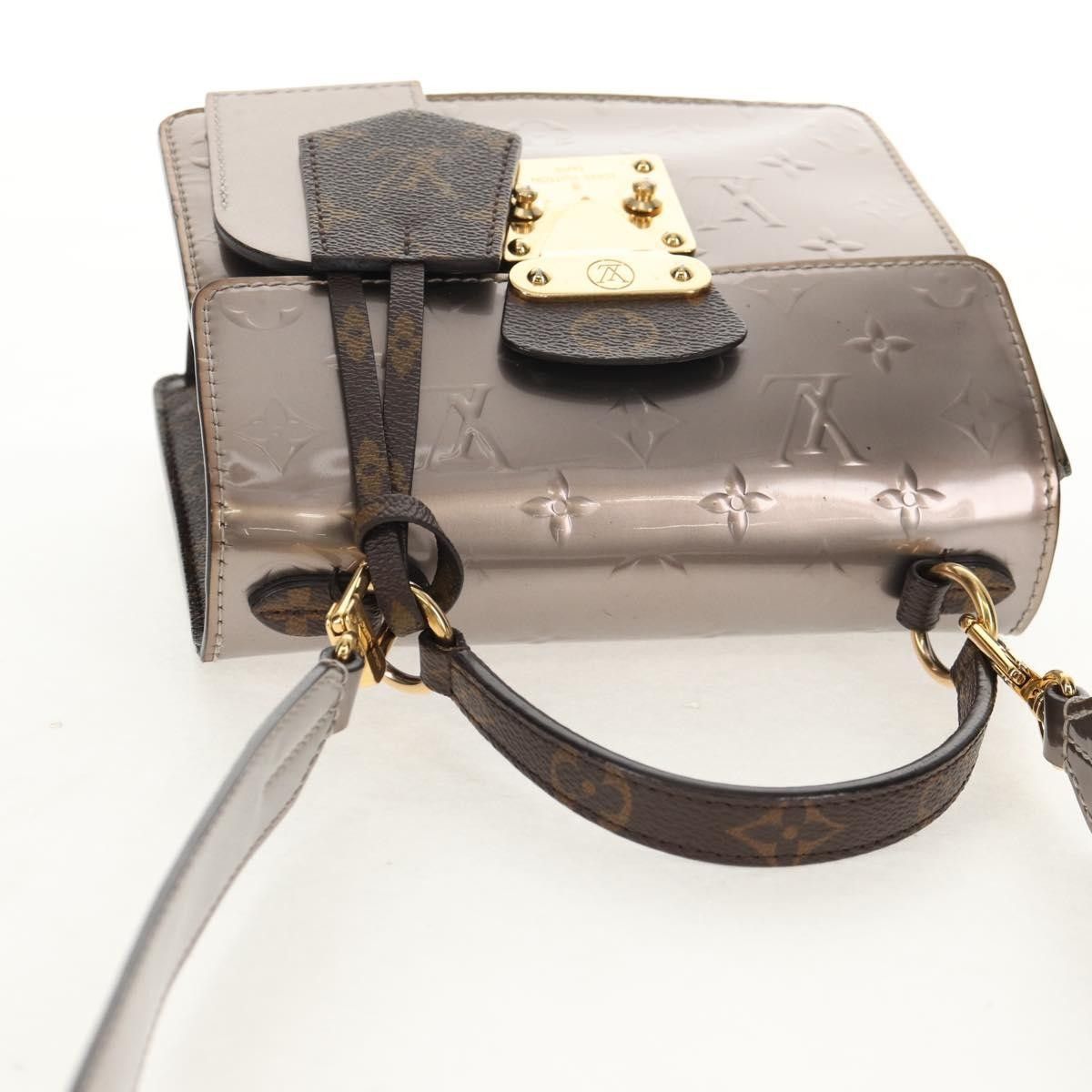 Louis Vuitton Louis Vuitton Spring Street NM Handbag Monogram Vernis with Monogram Canvas Size ONE SIZE - 6 Thumbnail