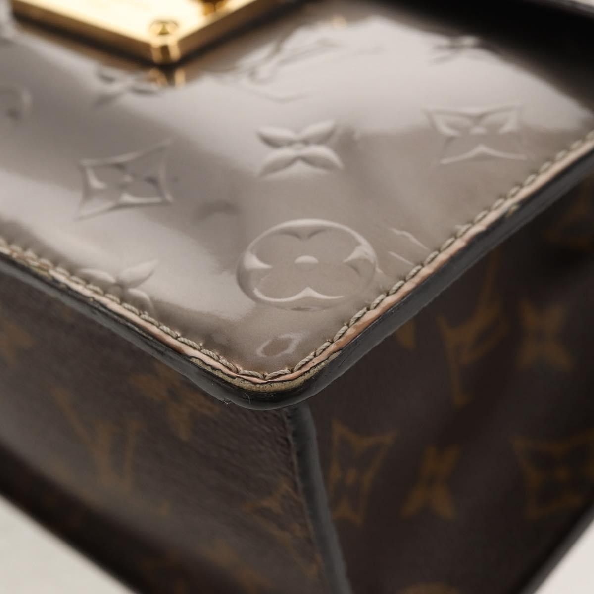 Louis Vuitton Louis Vuitton Spring Street NM Handbag Monogram Vernis with Monogram Canvas Size ONE SIZE - 10 Thumbnail