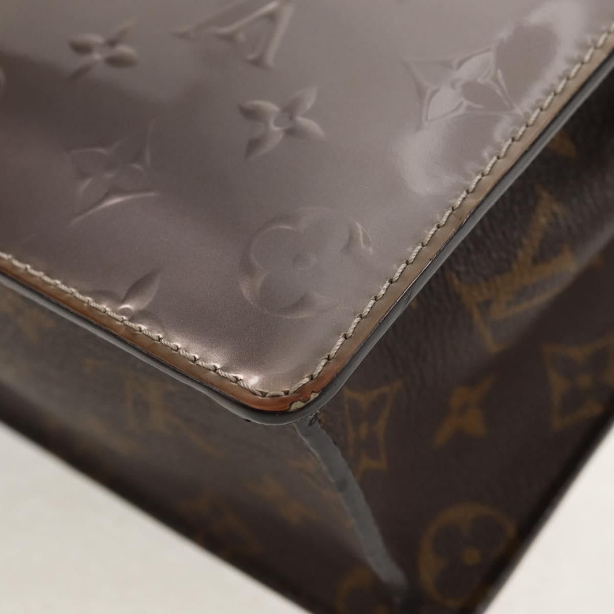 Louis Vuitton Louis Vuitton Spring Street NM Handbag Monogram Vernis with Monogram Canvas Size ONE SIZE - 12 Thumbnail