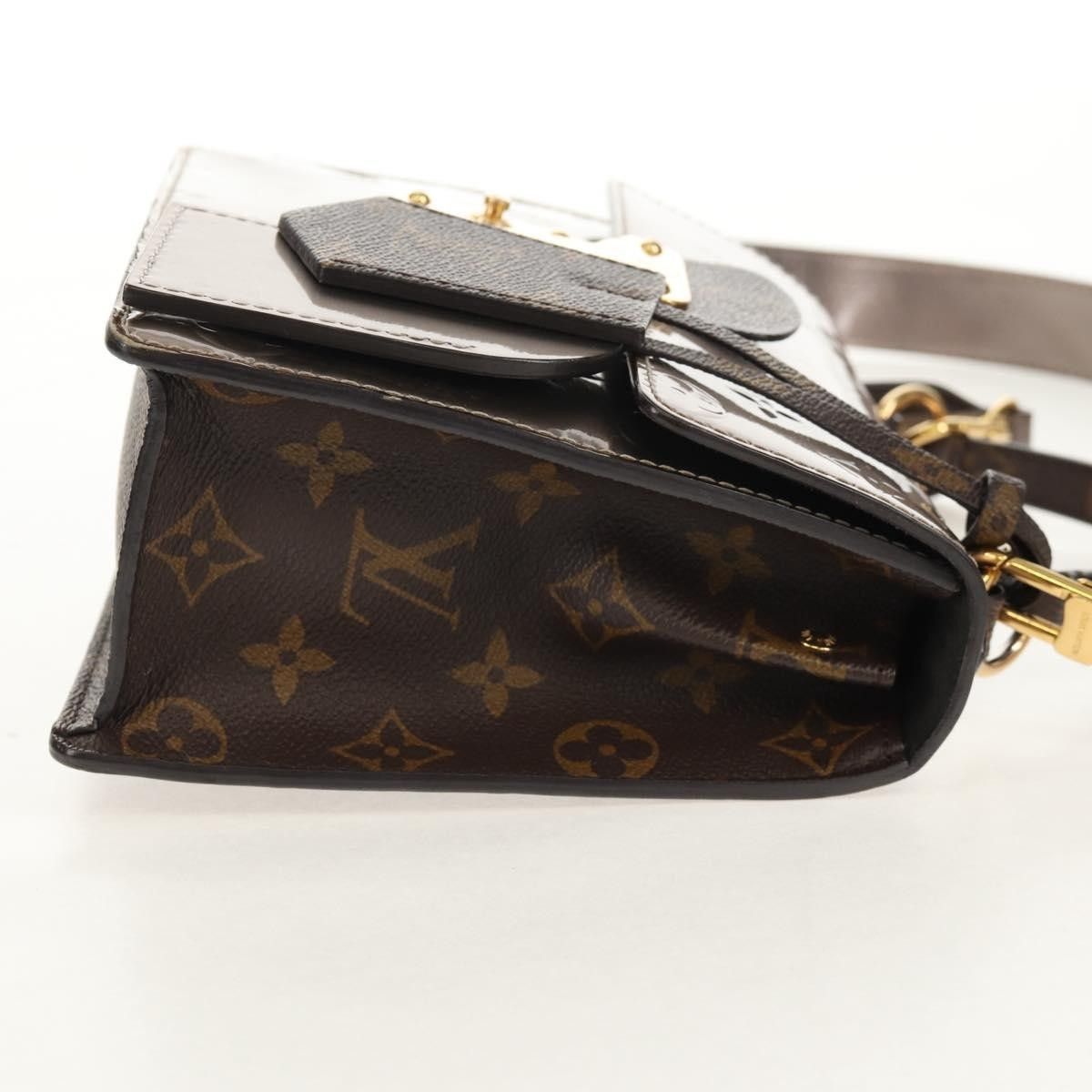 Louis Vuitton Louis Vuitton Spring Street NM Handbag Monogram Vernis with Monogram Canvas Size ONE SIZE - 4 Thumbnail