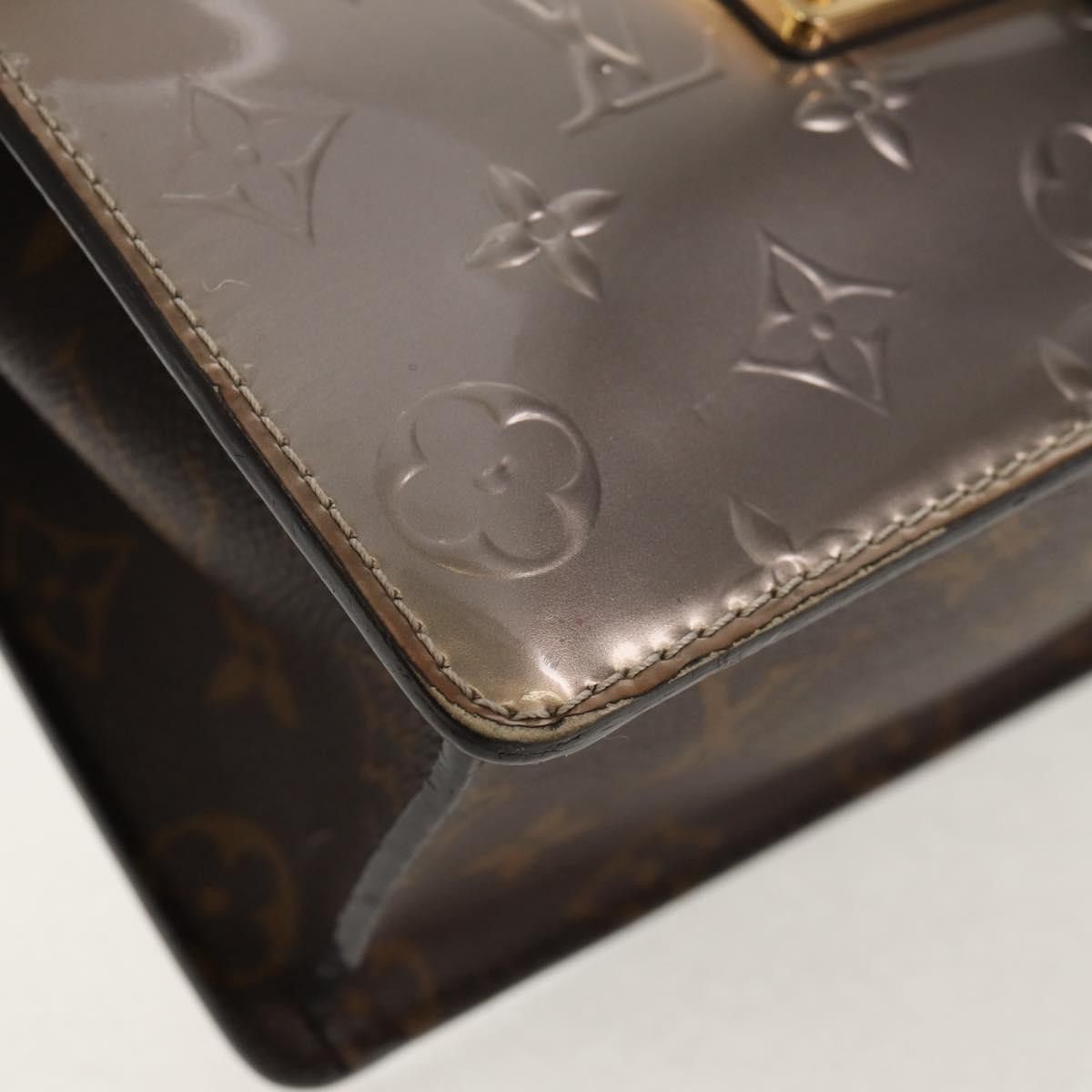 Louis Vuitton Louis Vuitton Spring Street NM Handbag Monogram Vernis with Monogram Canvas Size ONE SIZE - 9 Thumbnail