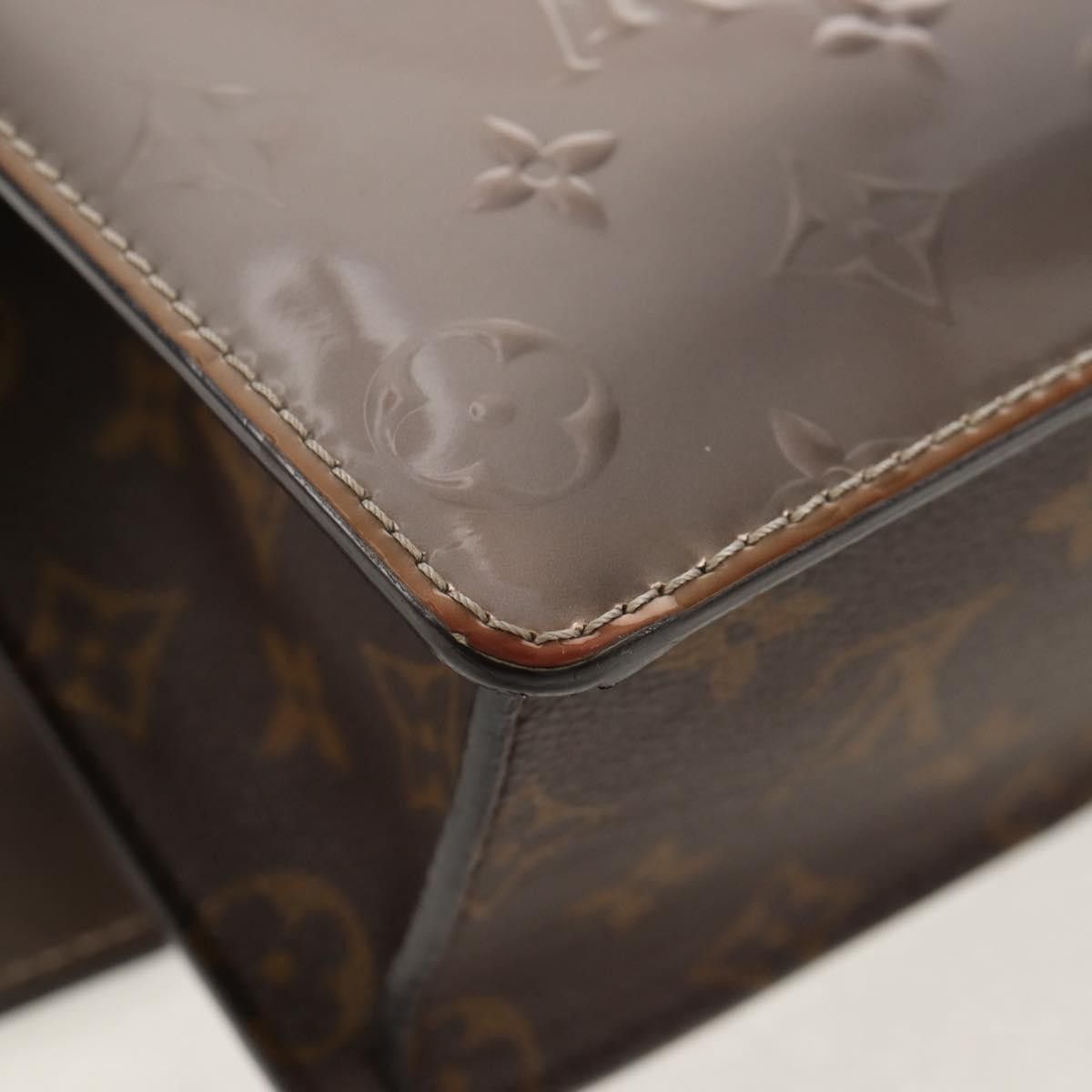 Louis Vuitton Louis Vuitton Spring Street NM Handbag Monogram Vernis with Monogram Canvas Size ONE SIZE - 11 Thumbnail