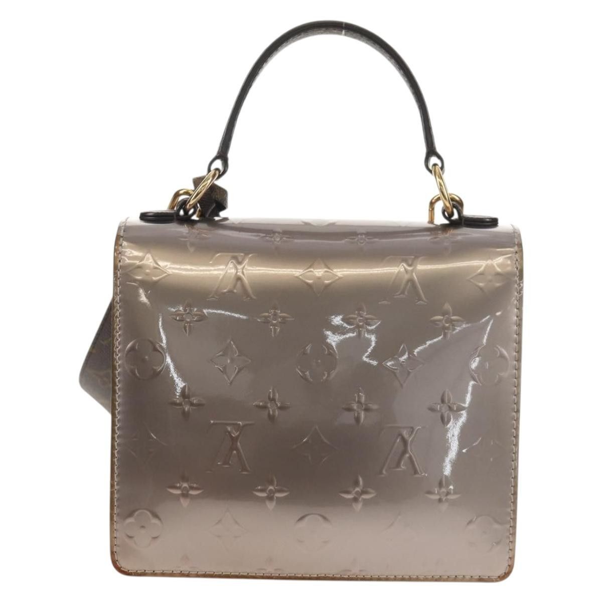 Louis Vuitton Louis Vuitton Spring Street NM Handbag Monogram Vernis with Monogram Canvas Size ONE SIZE - 2 Thumbnail