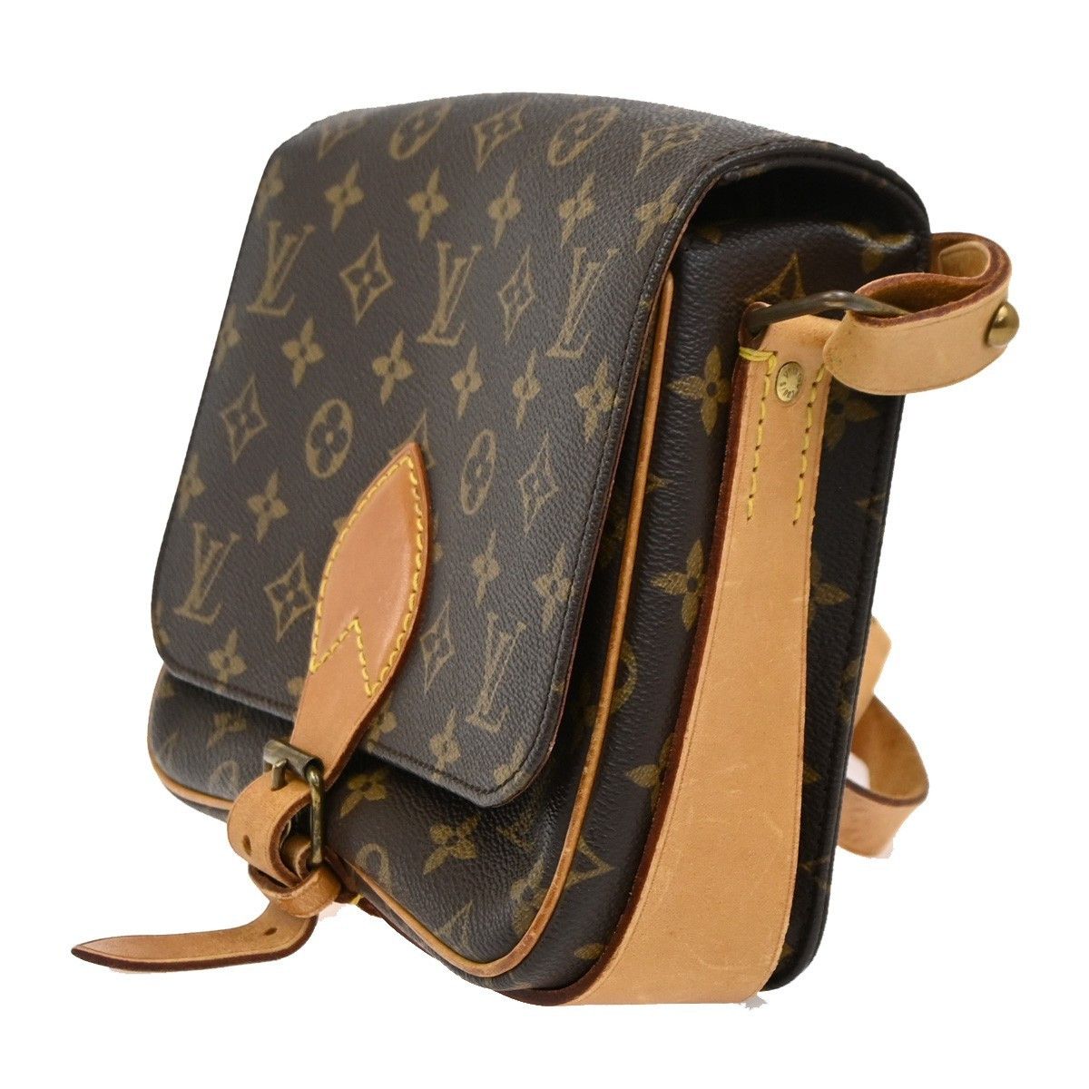 Louis Vuitton Louis Vuitton Cartouchiere Handbag Monogram Canvas Size ONE SIZE - 3 Thumbnail