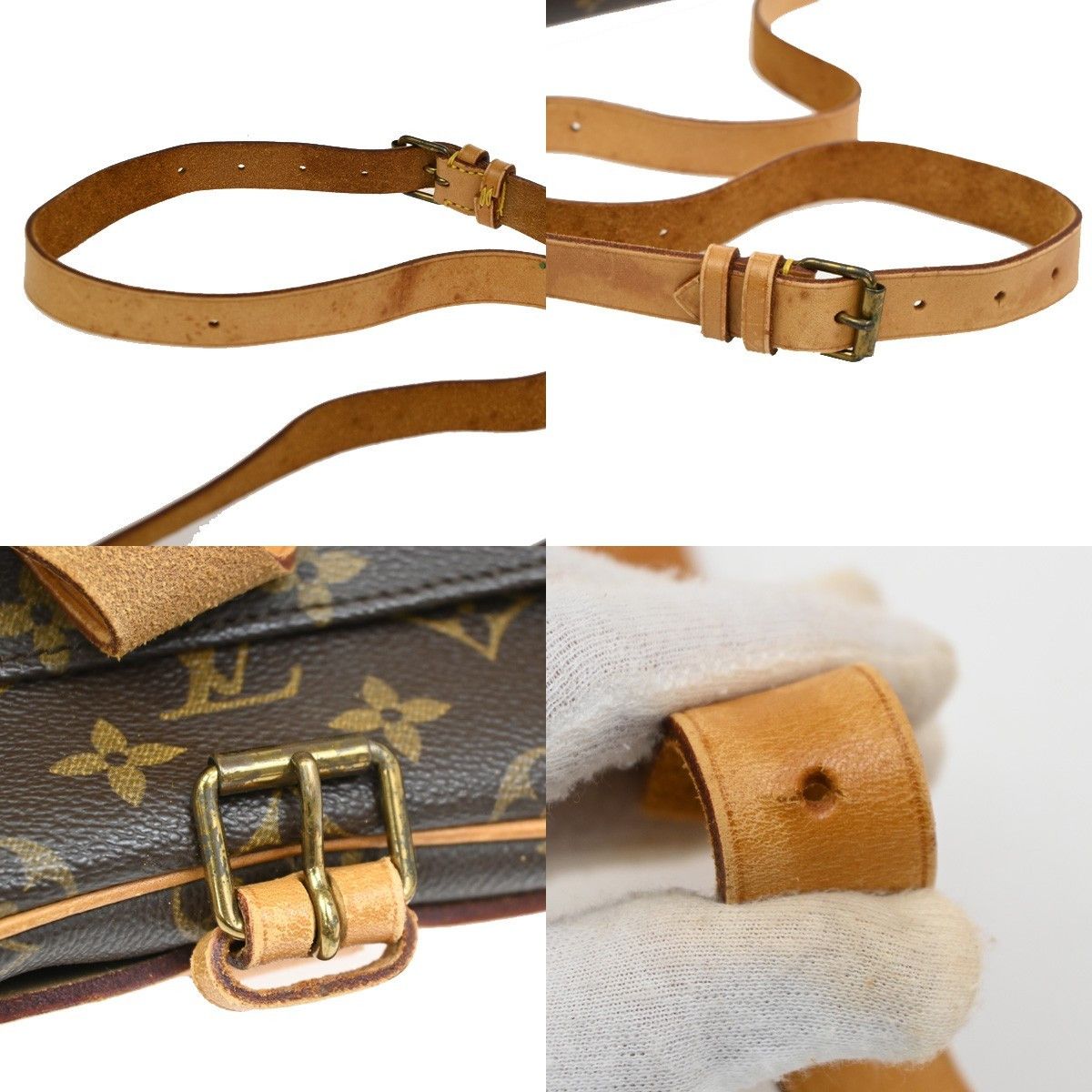 Louis Vuitton Louis Vuitton Cartouchiere Handbag Monogram Canvas Size ONE SIZE - 11 Thumbnail