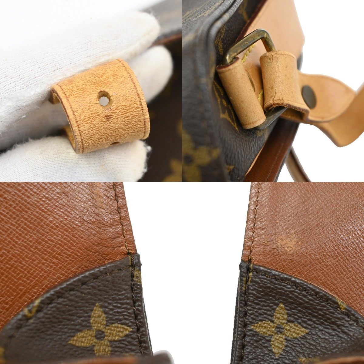 Louis Vuitton Louis Vuitton Cartouchiere Handbag Monogram Canvas Size ONE SIZE - 10 Thumbnail