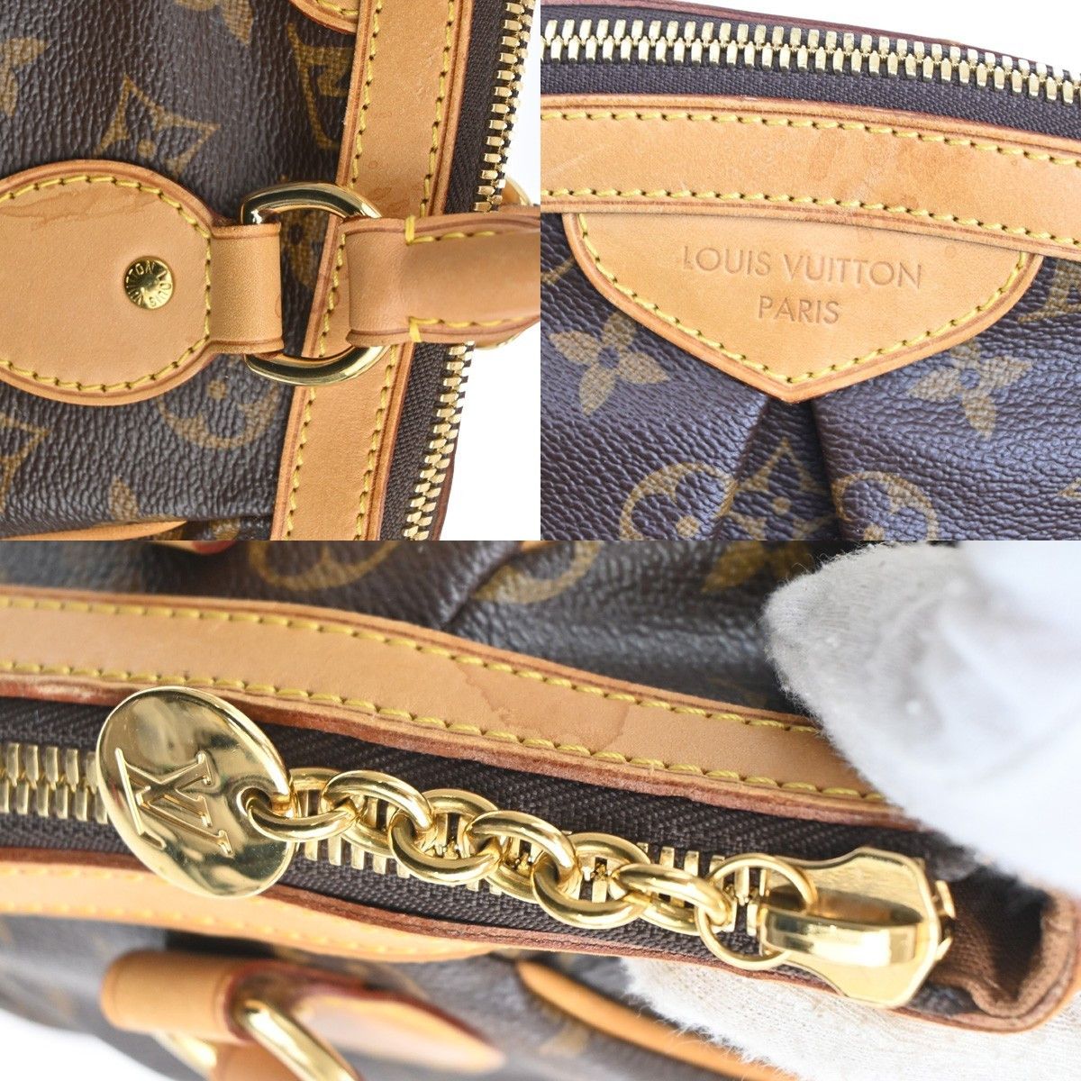 Louis Vuitton Louis Vuitton Tivoli Handbag Monogram Canvas Size ONE SIZE - 10 Thumbnail
