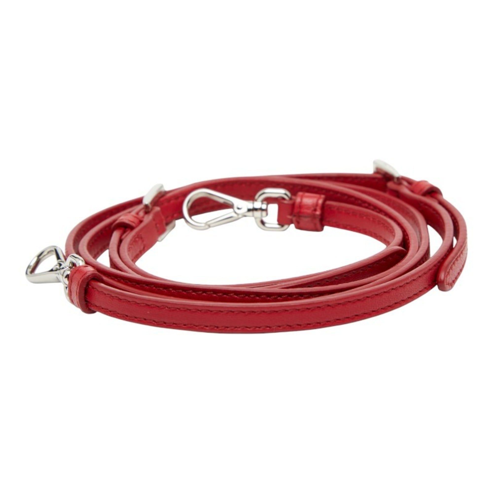 Prada Prada shoulder strap, red leather, women's, PRADA Size ONE SIZE - 2 Thumbnail