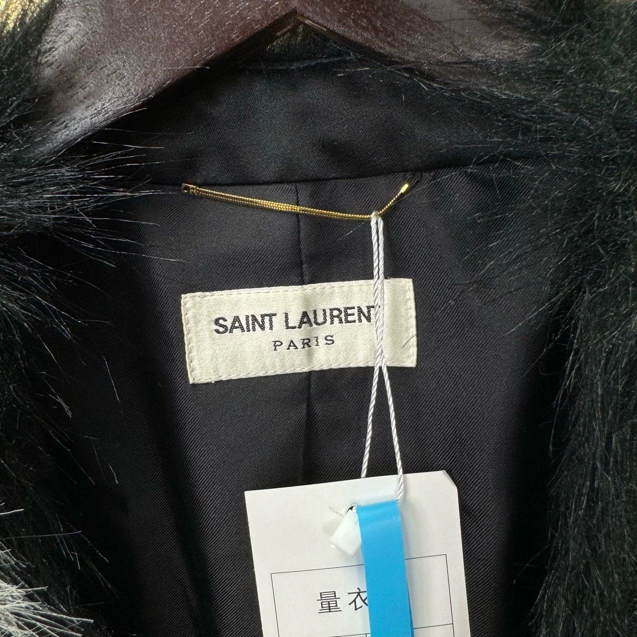 Yves Saint Laurent saint laurent black and white fur jacket Size M / US 6-8 / IT 42-44 - 5 Thumbnail