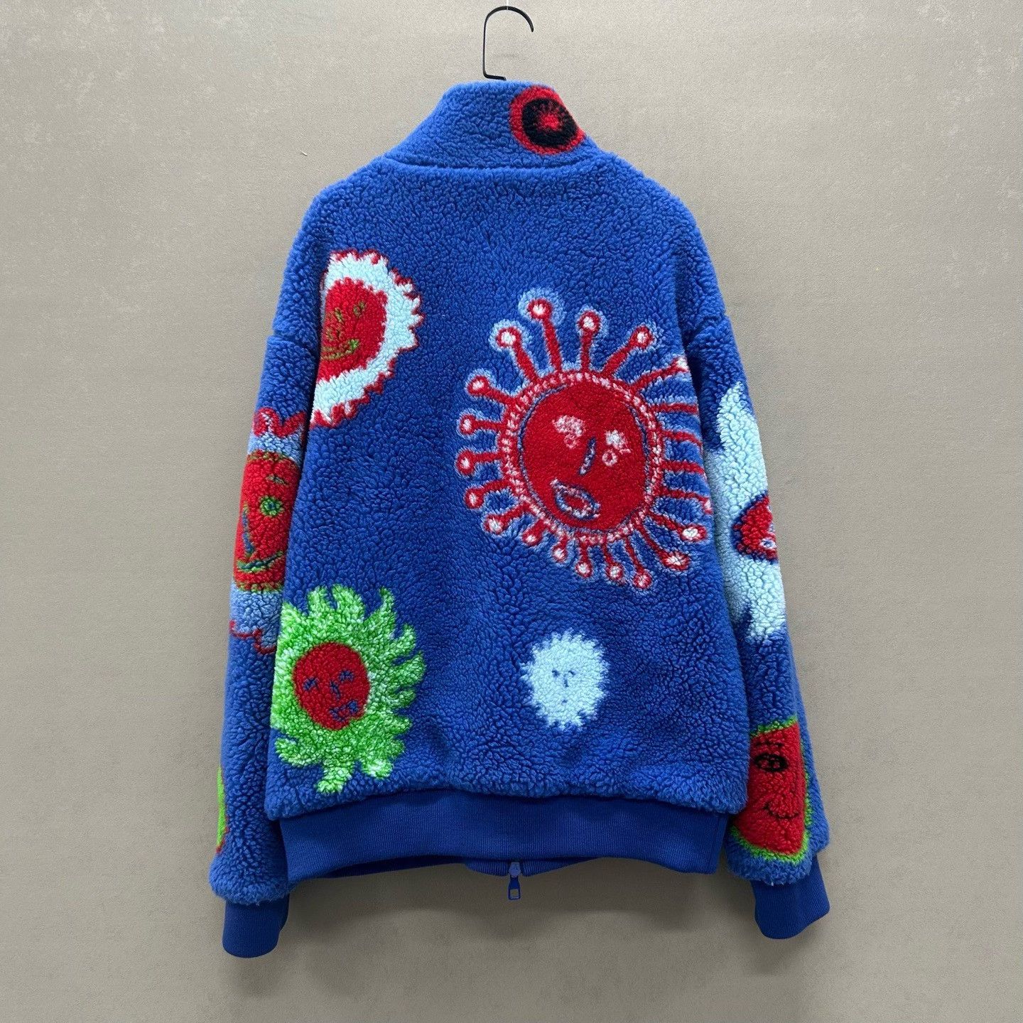 Louis Vuitton louis vuitton blue teddy jacket with prints Size M / US 6-8 / IT 42-44 - 2 Thumbnail
