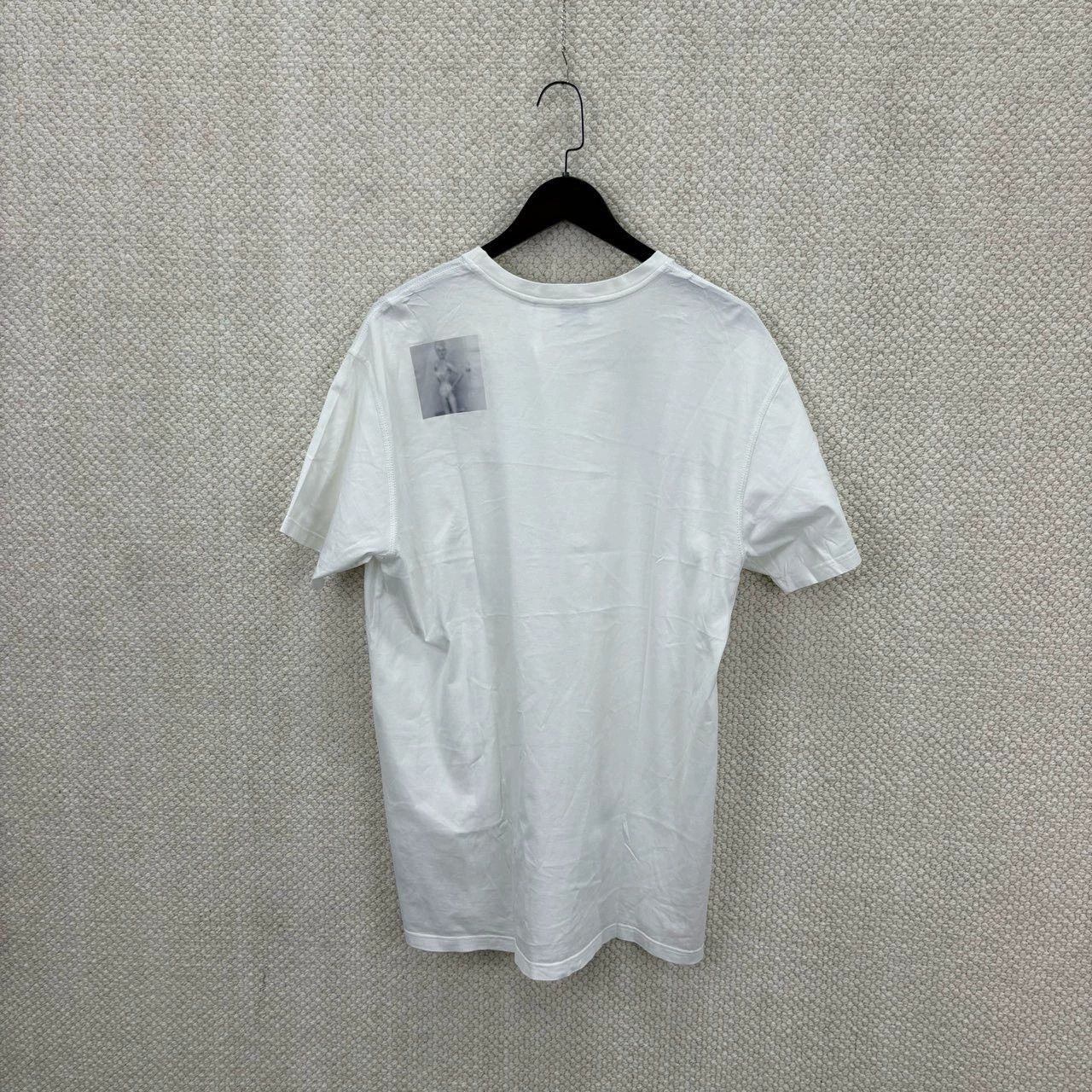 Prada white graphic t-shirt with deer print Size US M / EU 48-50 / 2 - 2 Thumbnail