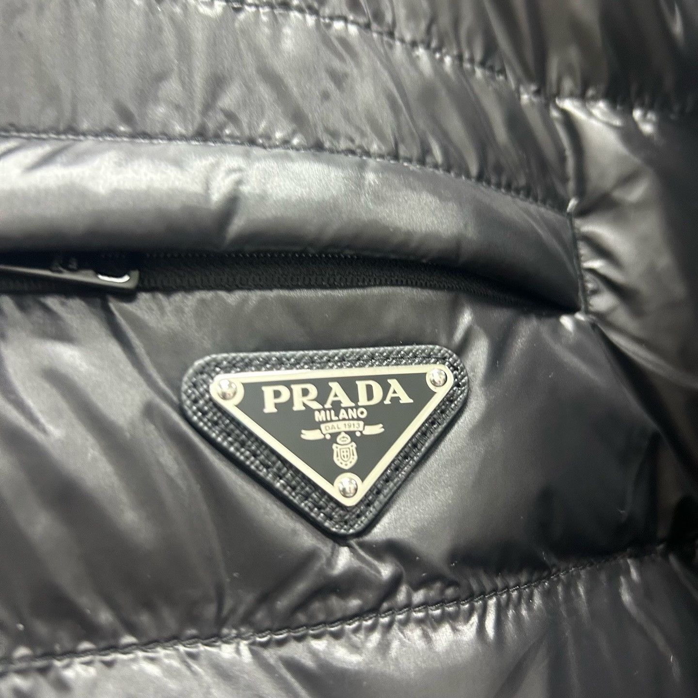Prada prada nylon down jacket with hidden hood Size US M / EU 48-50 / 2 - 3 Thumbnail