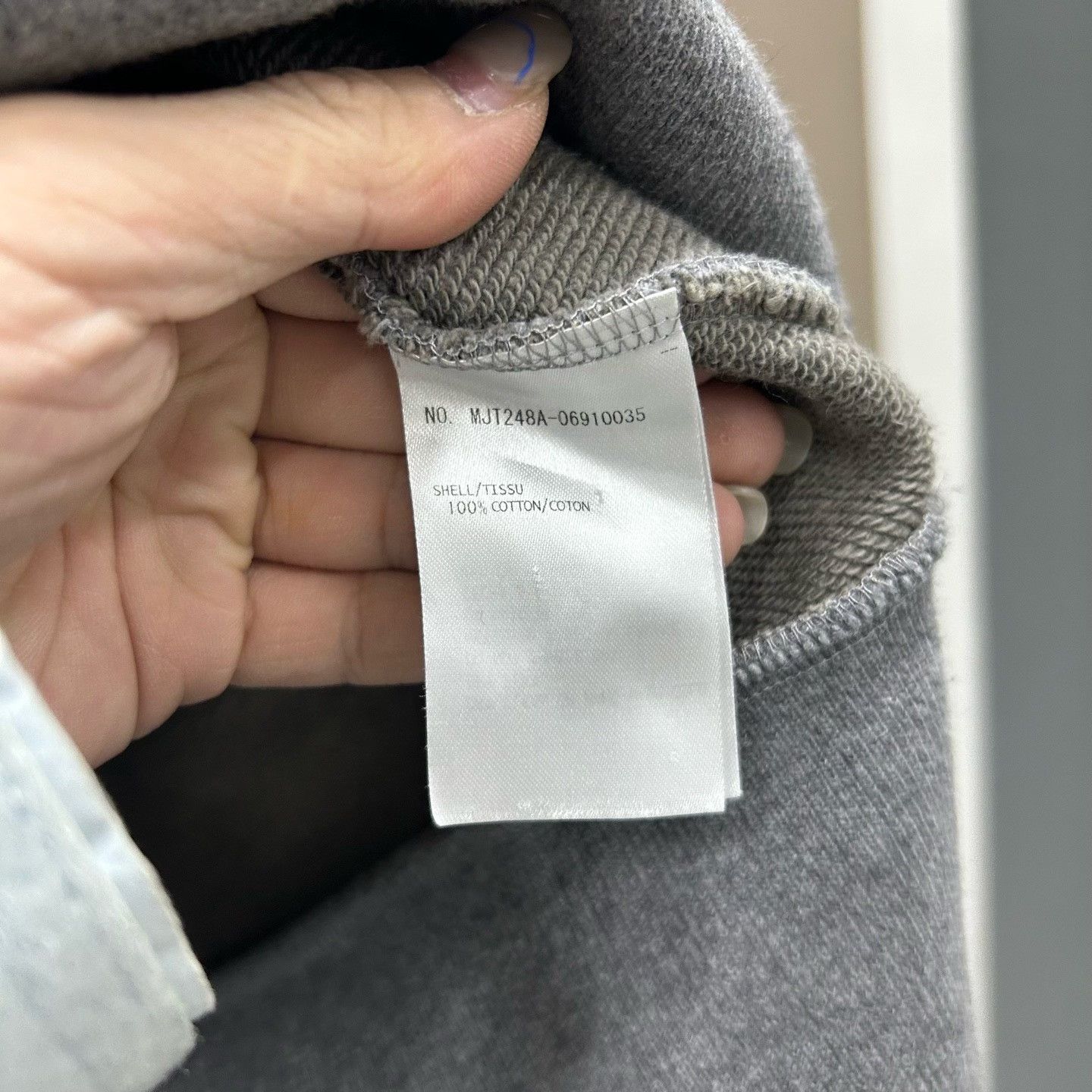Thom Browne thom browne gray four-stripe sweatshirt Size US M / EU 48-50 / 2 - 5 Thumbnail