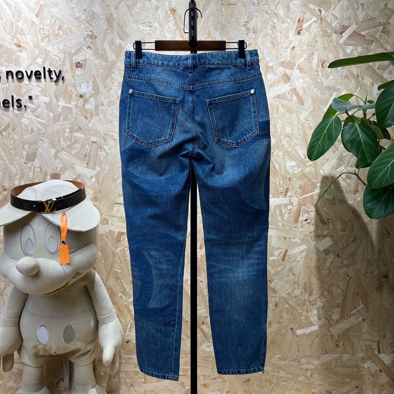 Chanel chanel denim pants with oversized c logo Size 38" / US 16 / IT 52 - 2 Thumbnail