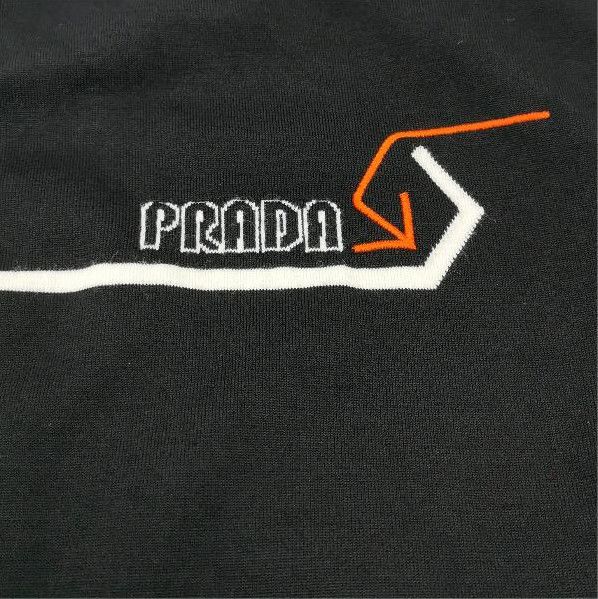 Prada Prada Wool Logo Button-Down V-Neck Sweater - dmc Size S / US 4 / IT 40 - 4 Thumbnail