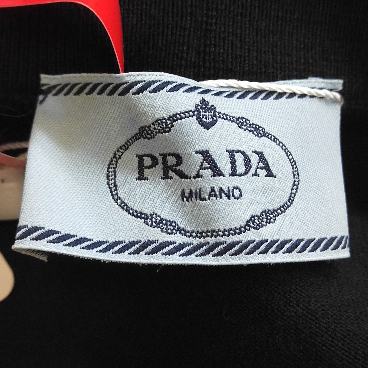 Prada Prada Wool Logo Button-Down V-Neck Sweater - dmc Size S / US 4 / IT 40 - 7 Thumbnail