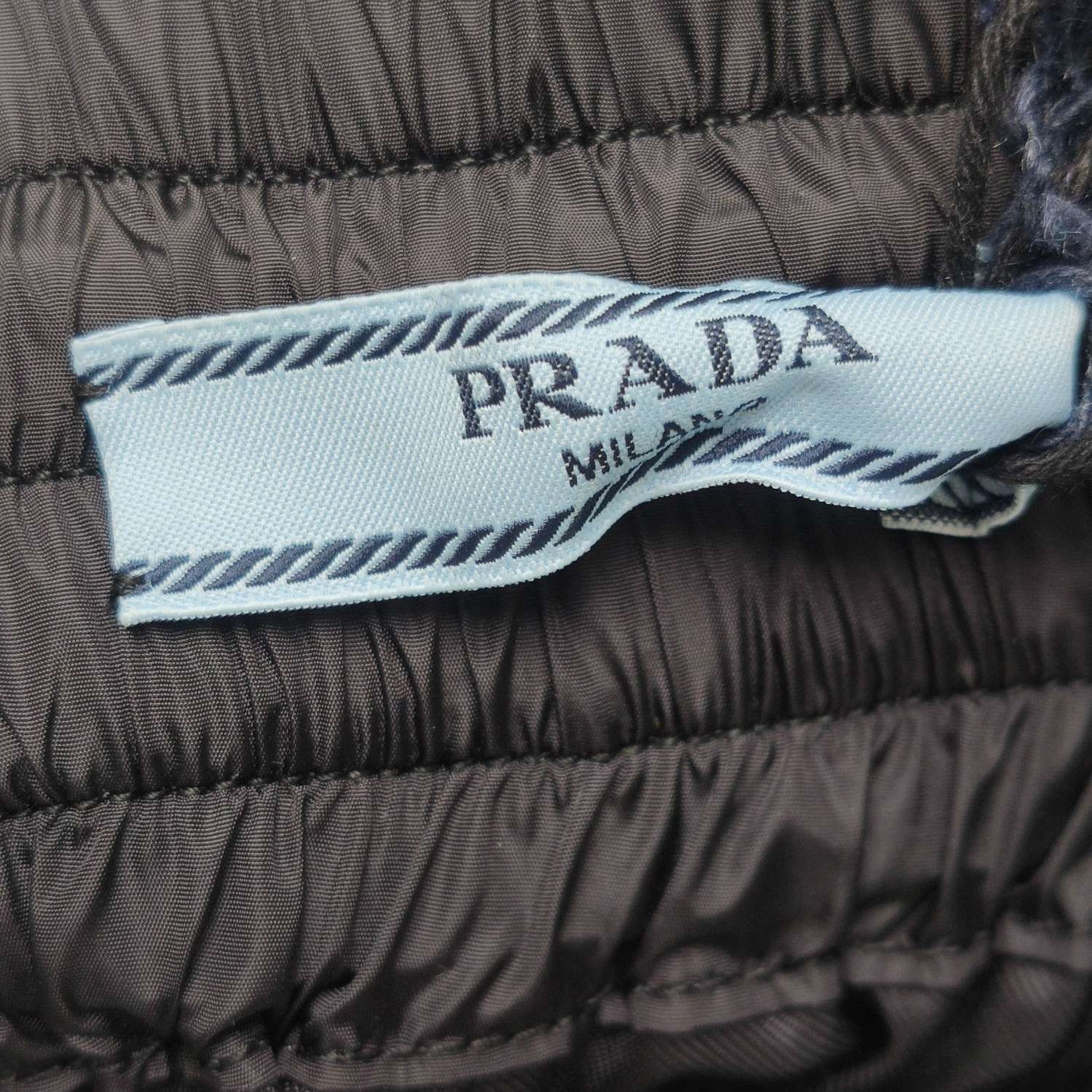 Prada Prada Logo-Embellished Black Trousers - dmc Size 42" / US 20 - 5 Thumbnail