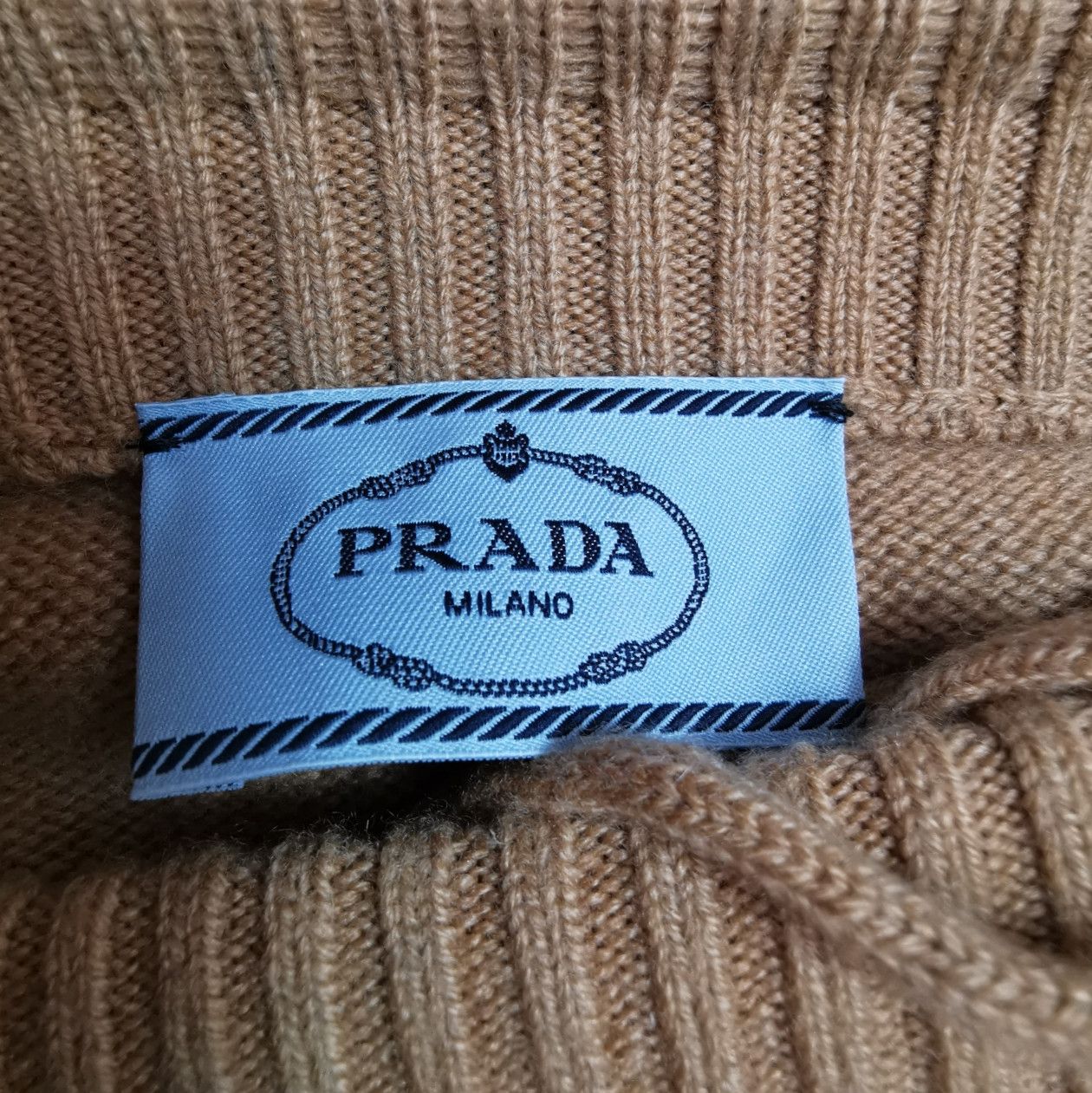 Prada Prada Cashmere Logo Pants in Camel - dmc Size 38" / US 16 / IT 52 - 6 Thumbnail