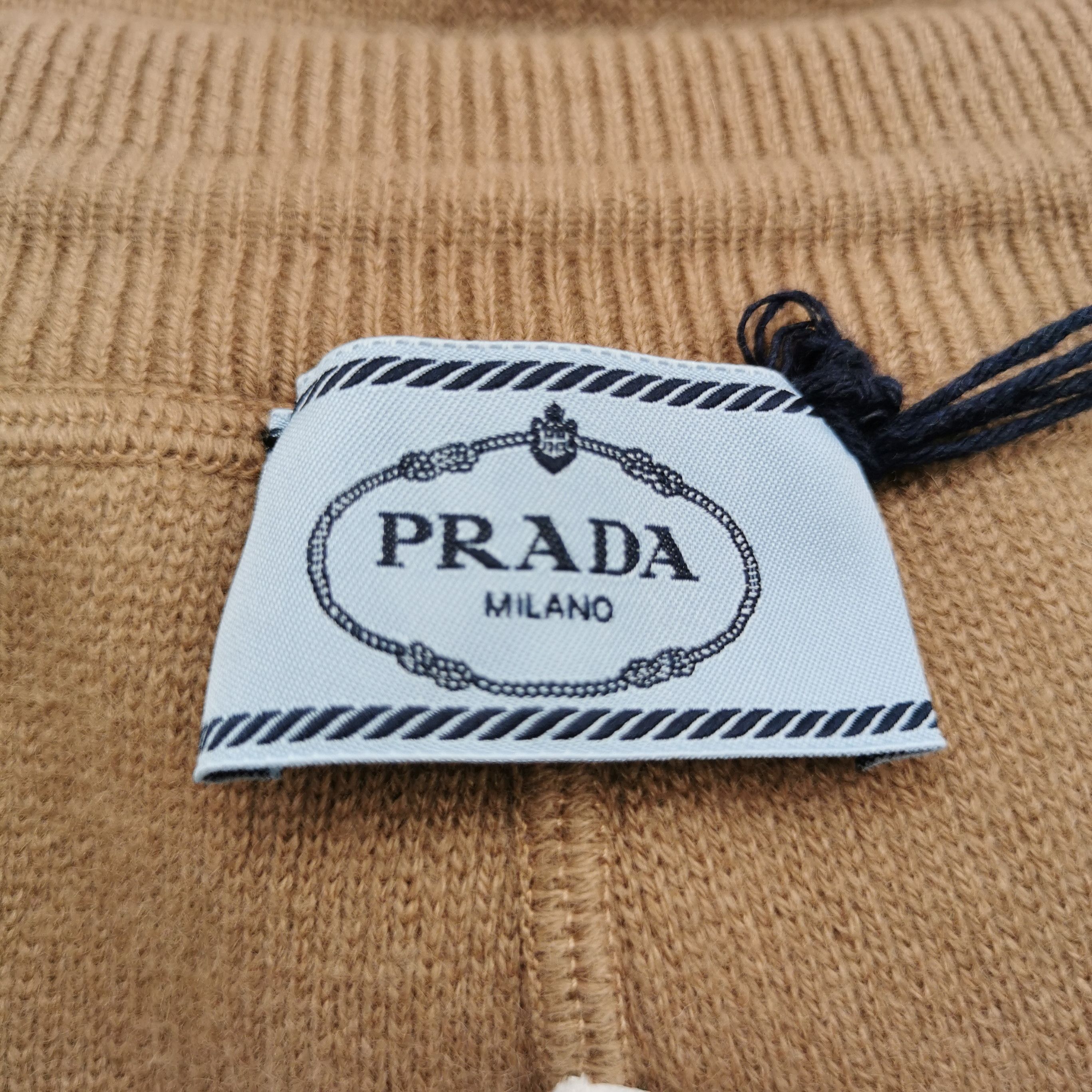 Prada Prada Cashmere Logo Pants in Solid Color - dmc Size 42" / US 20 - 5 Thumbnail