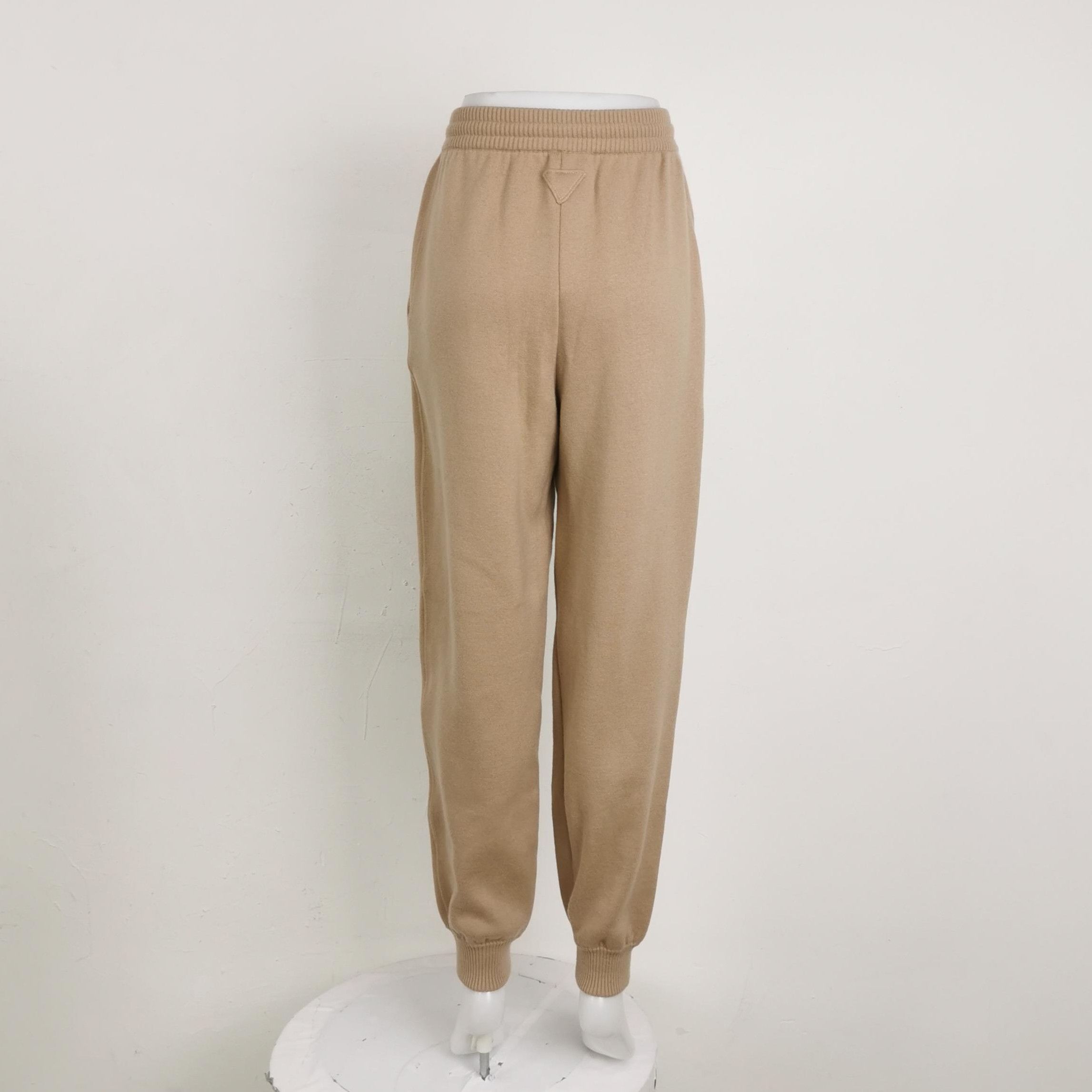 Prada Prada Cashmere Wool Blend Long Pants in Beige - dmc Size 23" - 2 Thumbnail