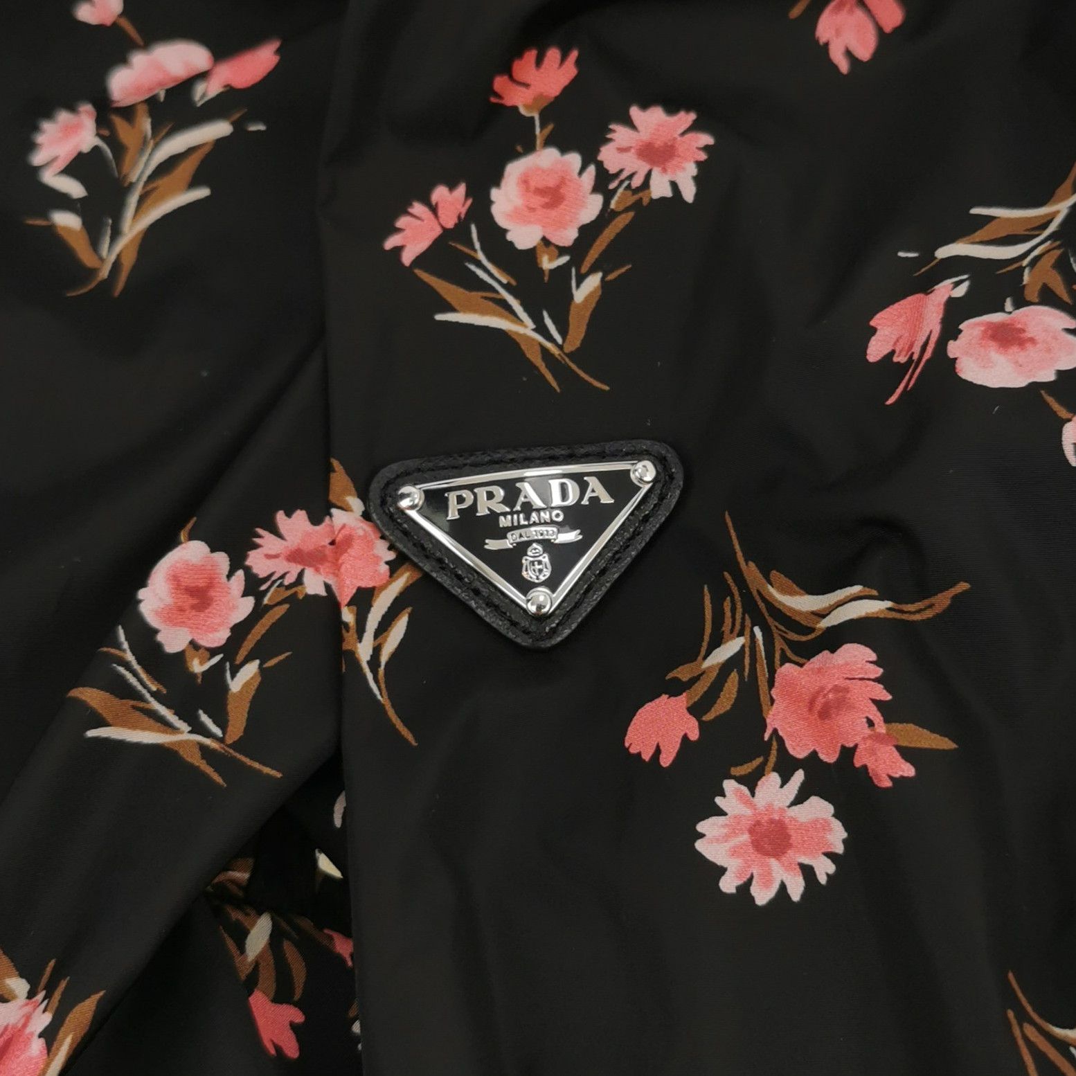 Prada Prada Floral Print Zip Hoodie Jacket - dmc Size M / US 6-8 / IT 42-44 - 3 Thumbnail