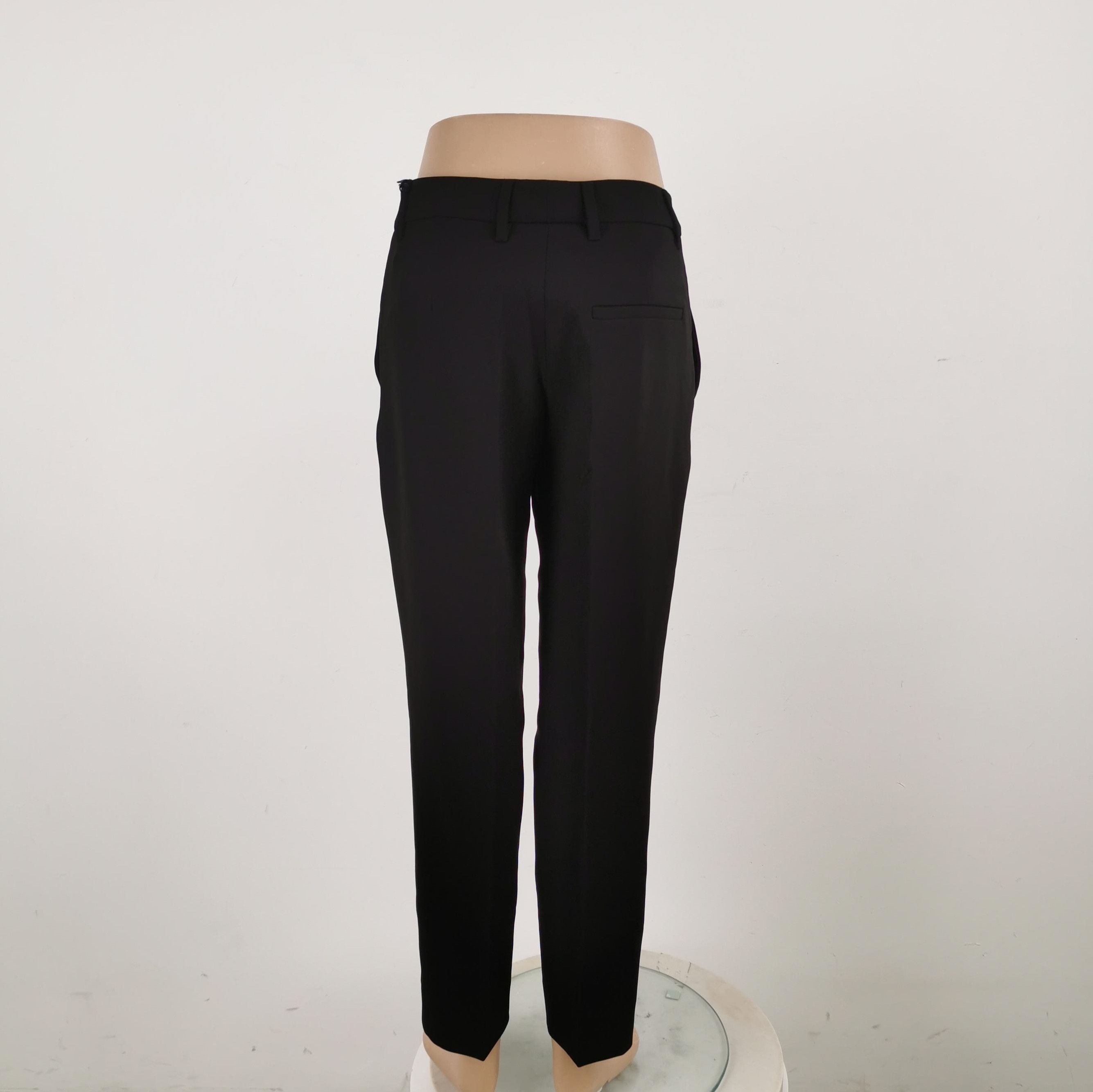 Prada Prada Elegant Black Trousers Size 38 - dmc Size 38" / US 16 / IT 52 - 3 Thumbnail