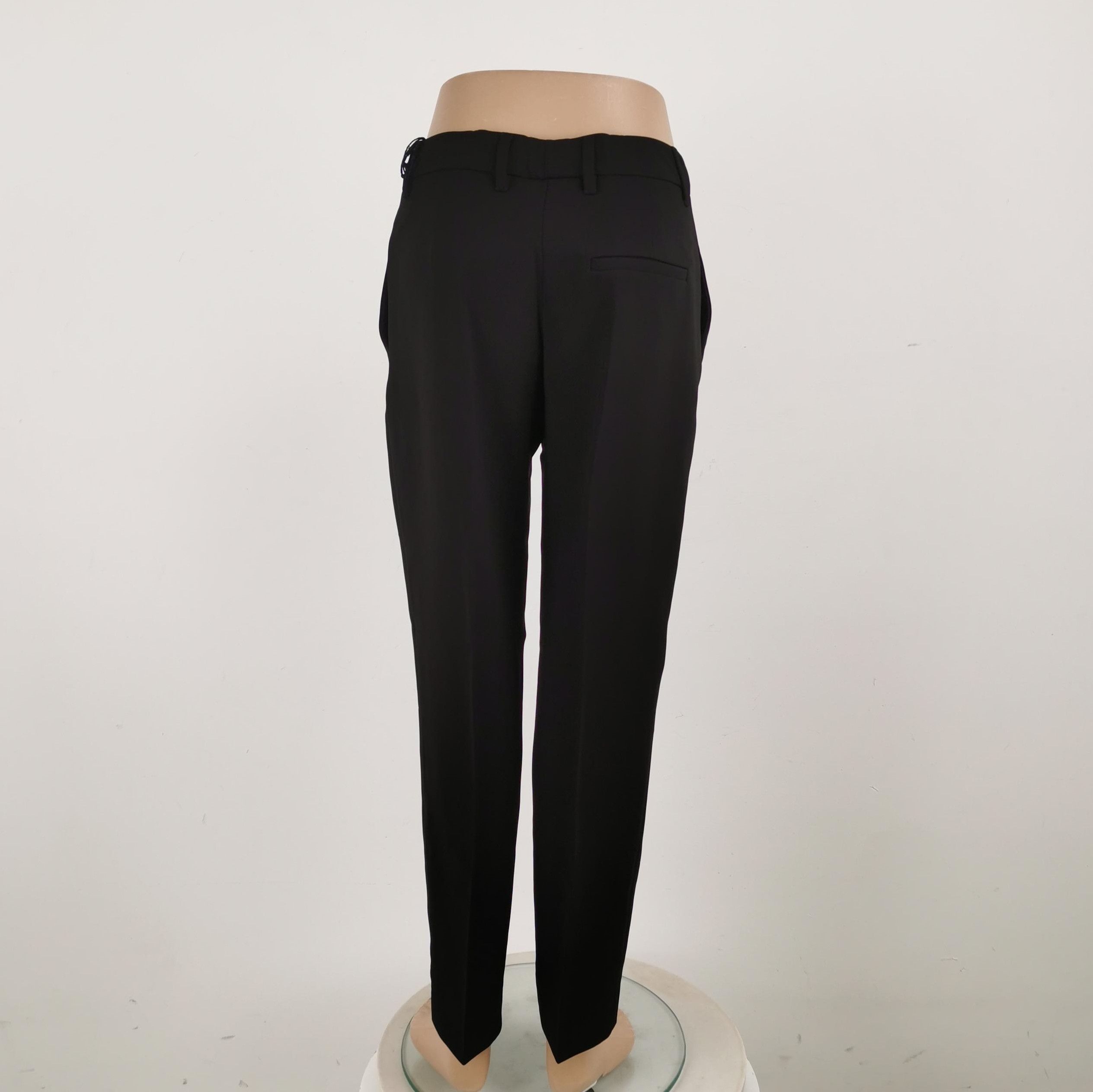 Prada Prada Elegant Black Trousers Size 38 - dmc Size 38" / US 16 / IT 52 - 3 Thumbnail