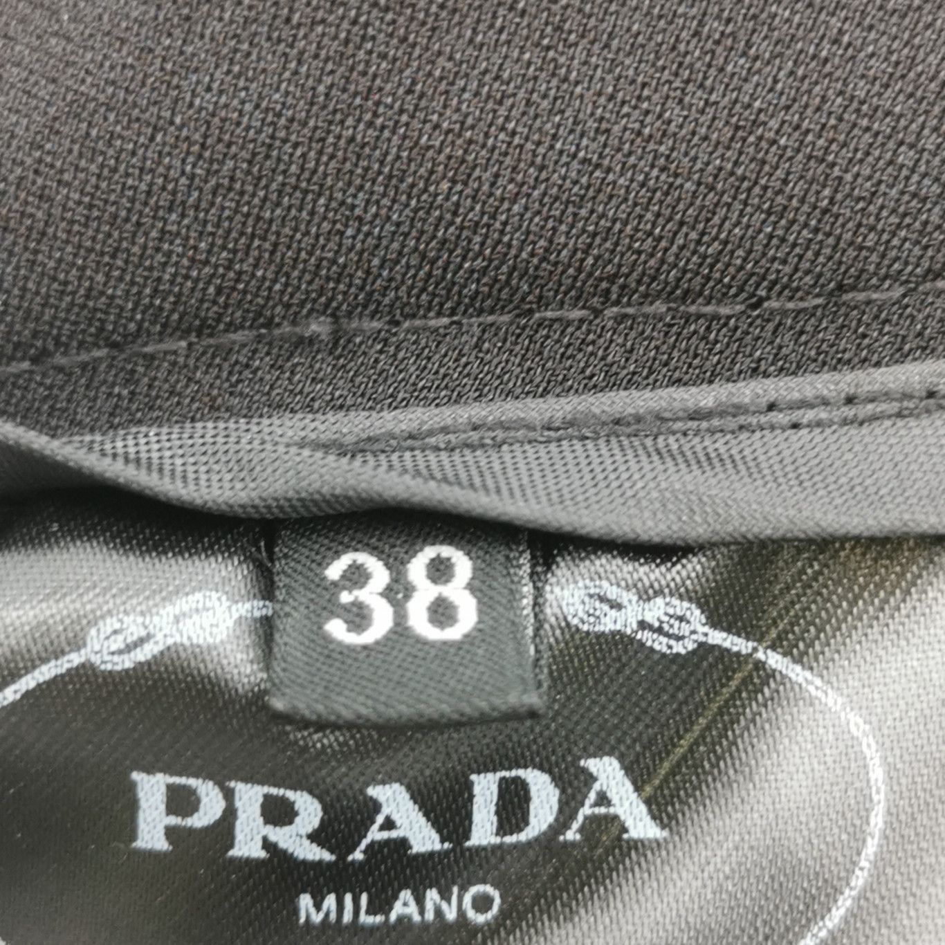 Prada Prada Elegant Black Trousers Size 38 - dmc Size 38" / US 16 / IT 52 - 6 Thumbnail