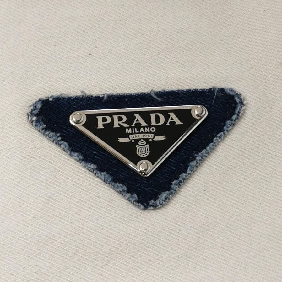 Prada Prada Colorful Triangular Logo Cotton Top - dmc Size S / US 4 / IT 40 - 3 Thumbnail